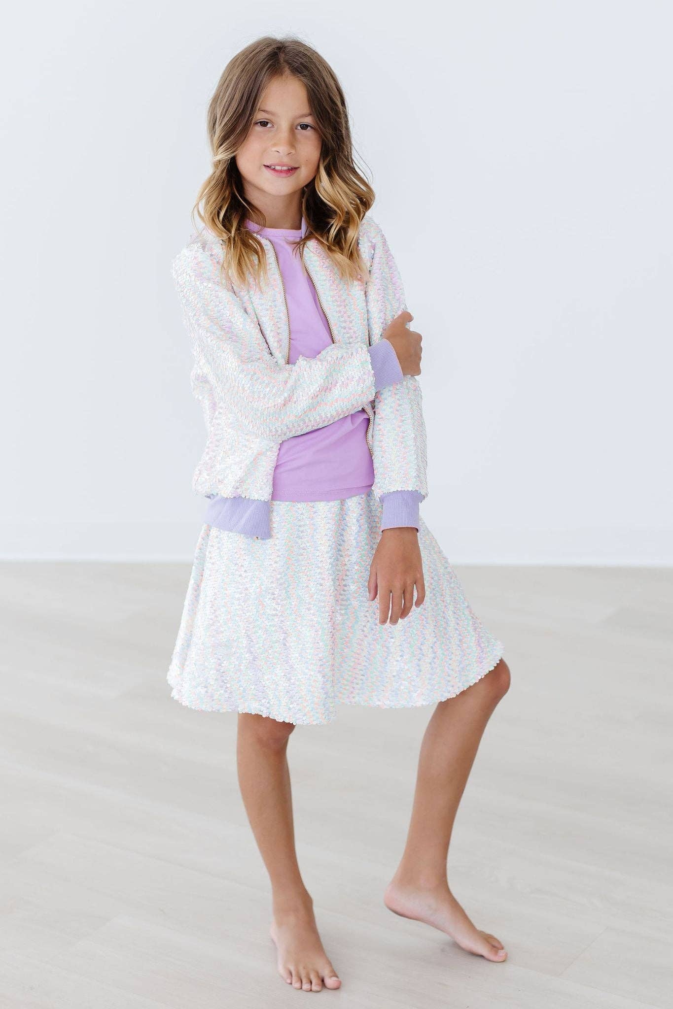 Mila & Rose Sequin Jacket - Unicorn Flip