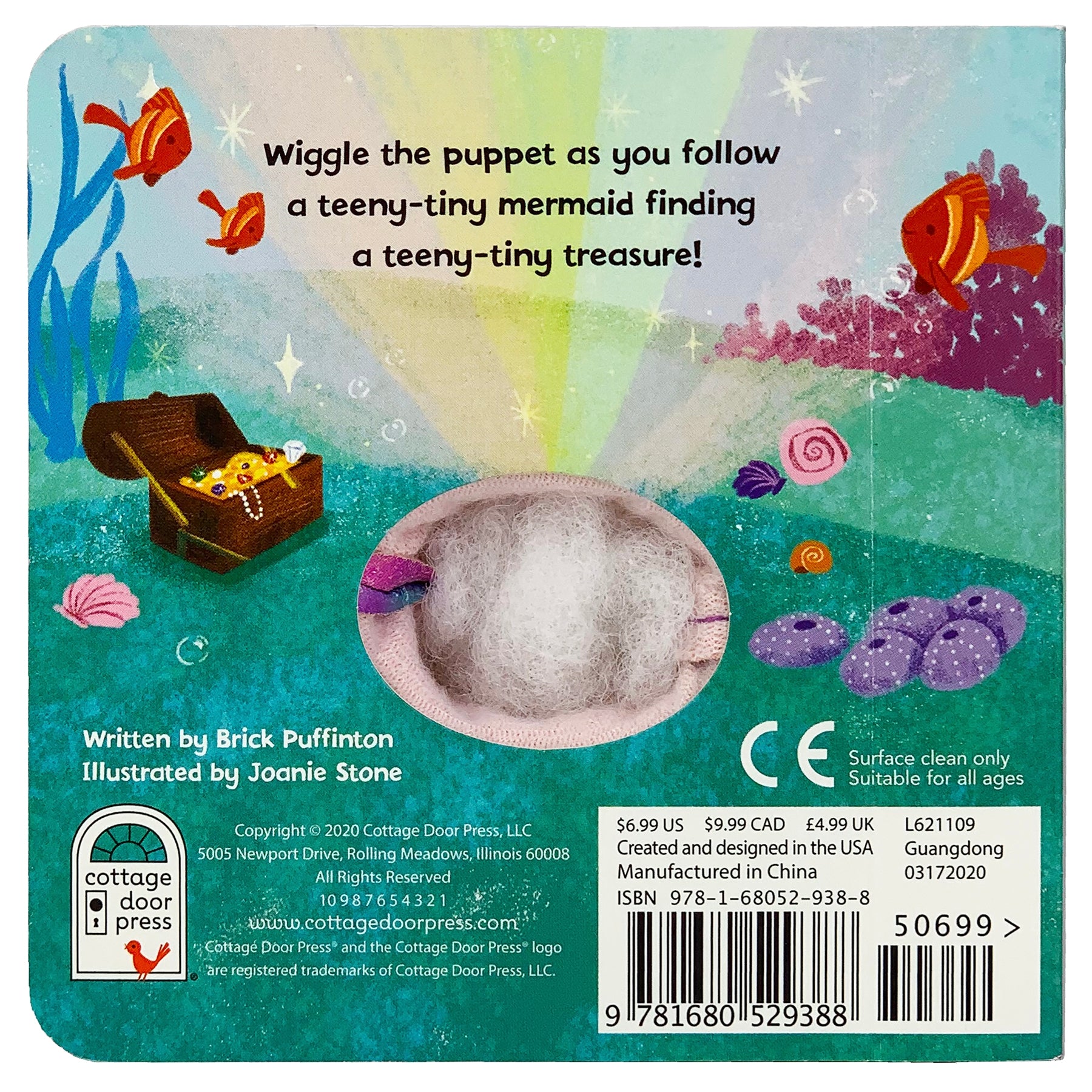 Teeny-Tiny Mermaid Finger Puppet Board Book