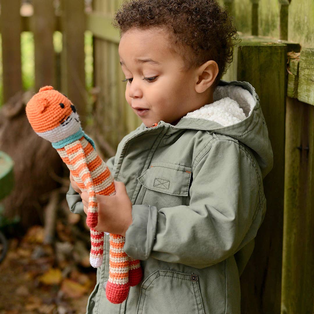 Pebble - Friendly Fox - Woodland-Themed Stuffed Animal