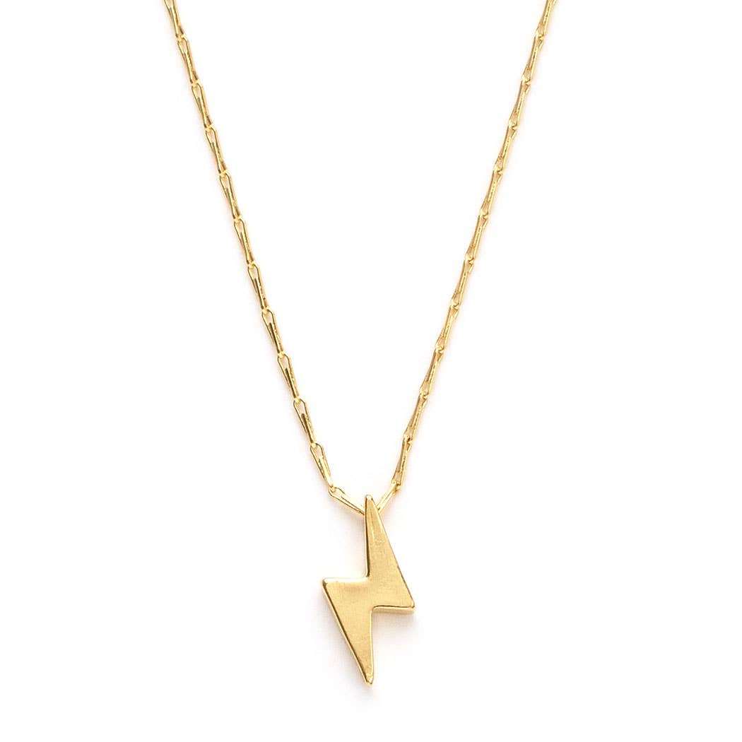 Amano Studio - Tiny Lightning Bolt Necklace