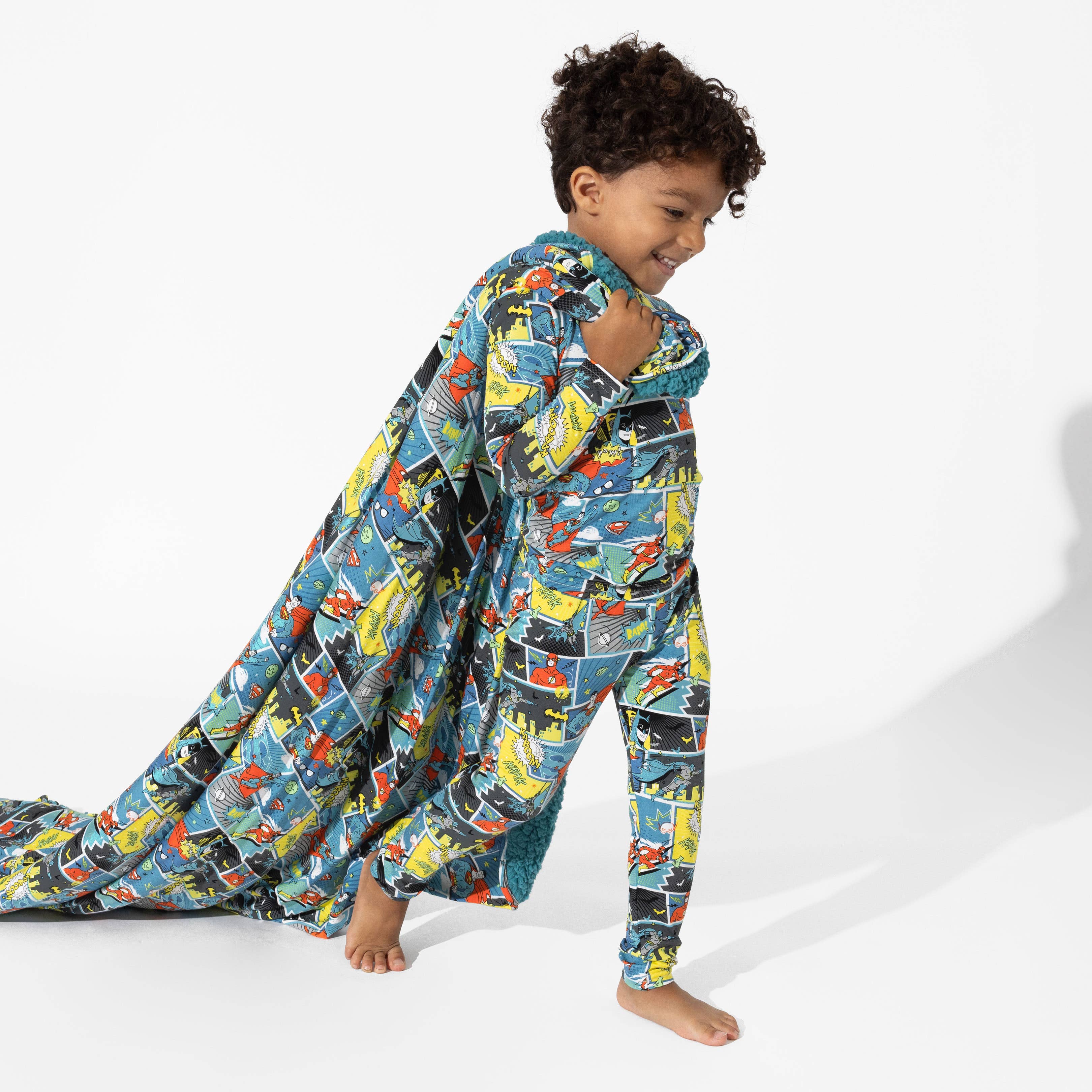 Bellabu Bear - Justice League Heroes Bamboo Kids Pajamas