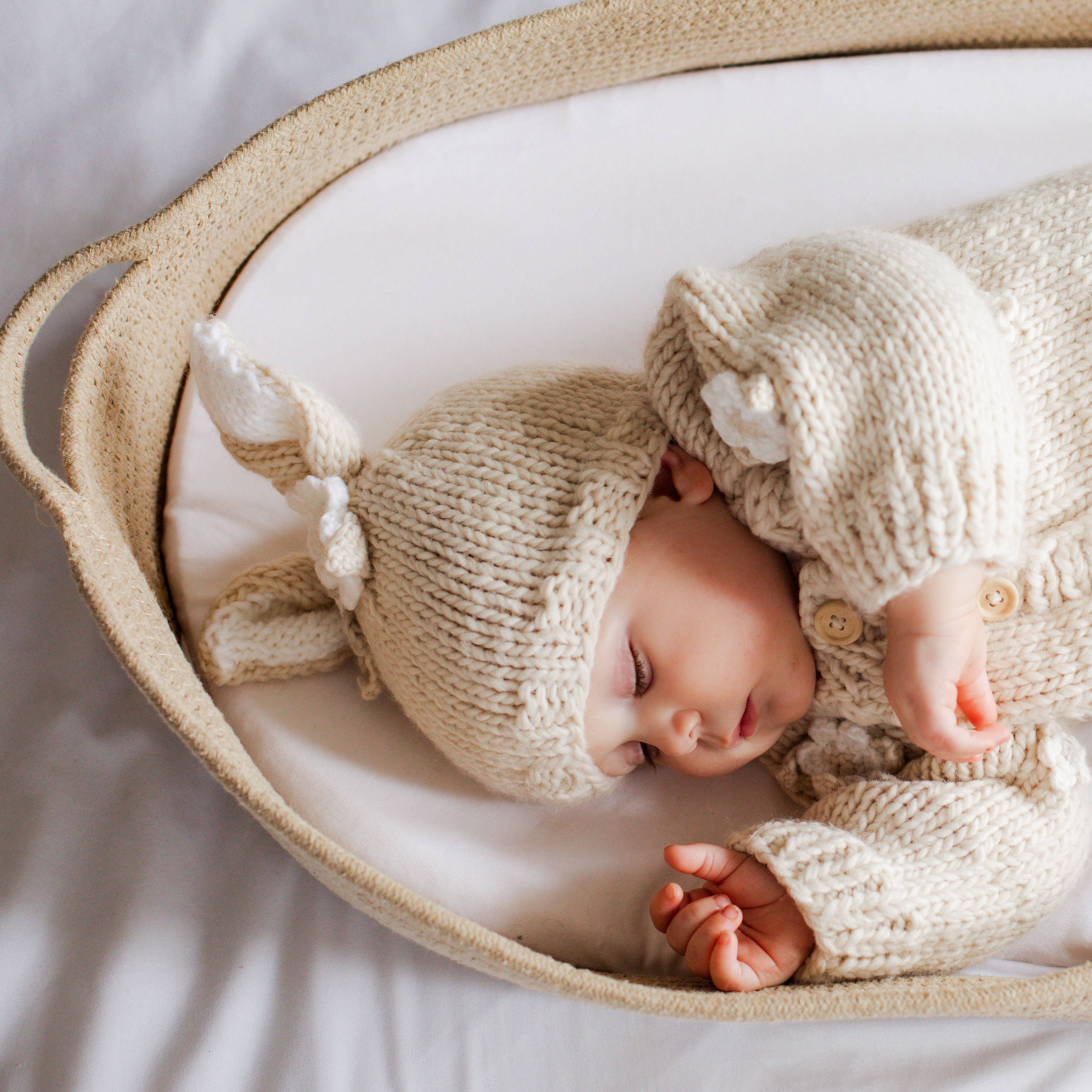 Huggalugs Flower Bunny Beanie