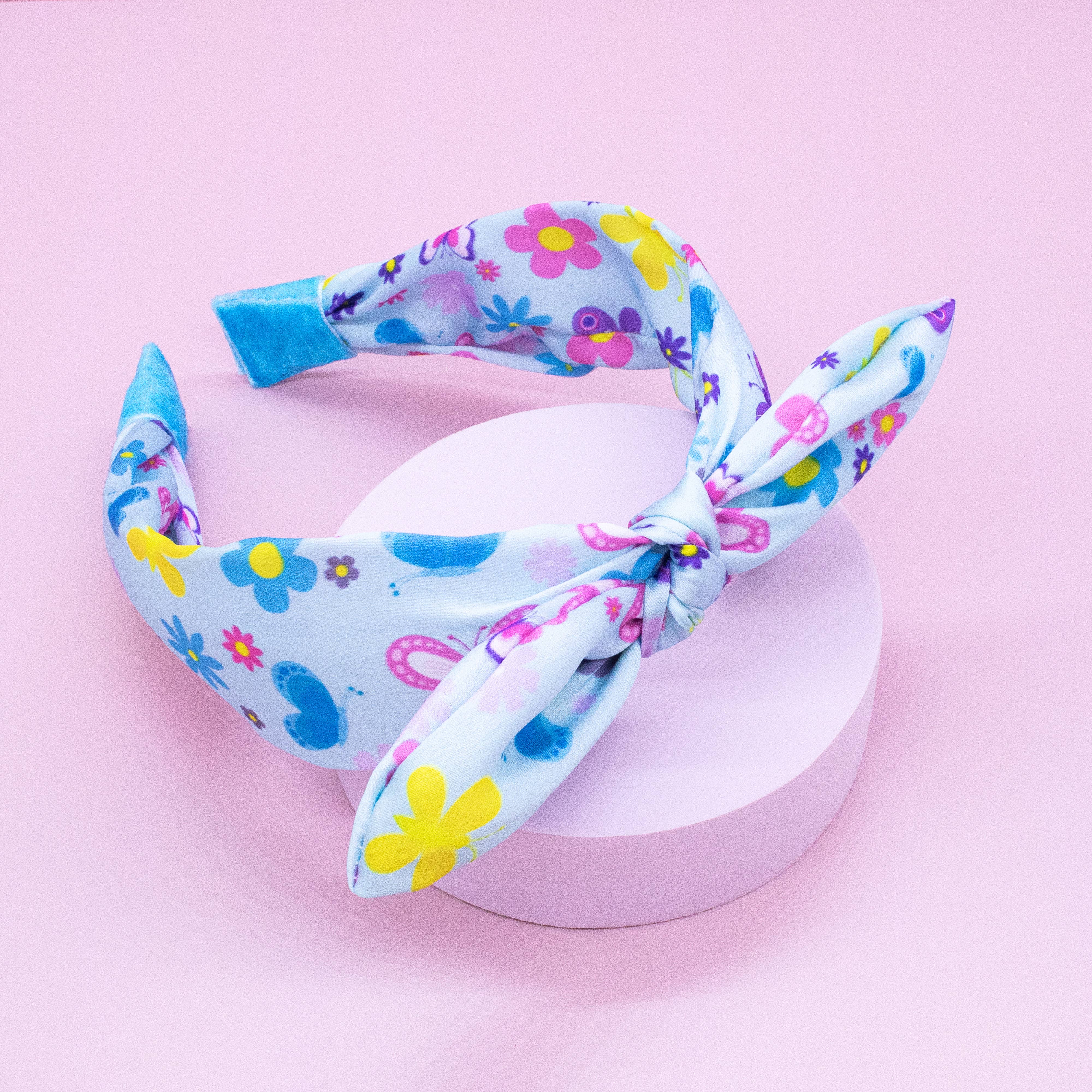 Knotted Rabbit Ear Bow Headband