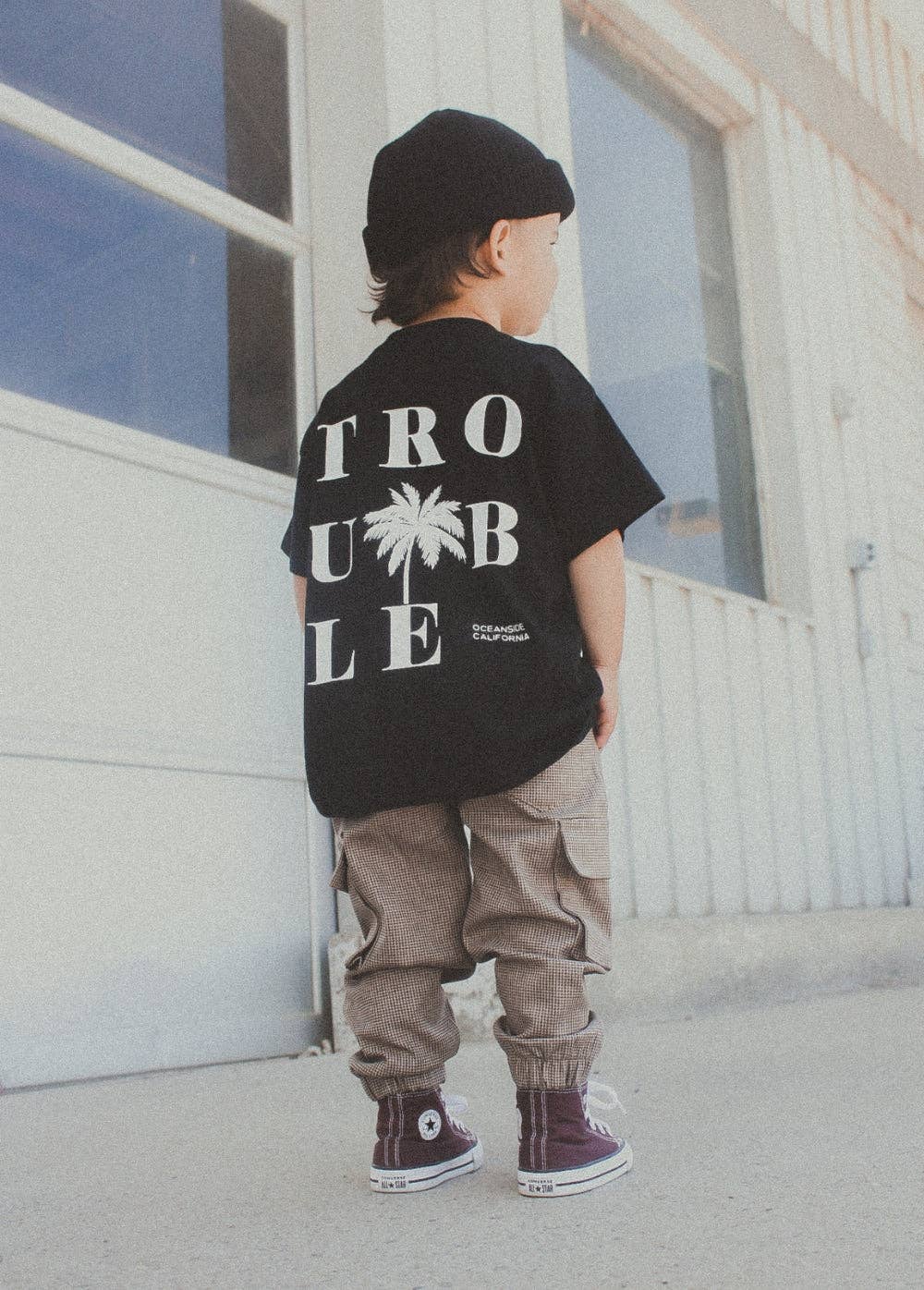 Little Trouble - Herringbone Cargos