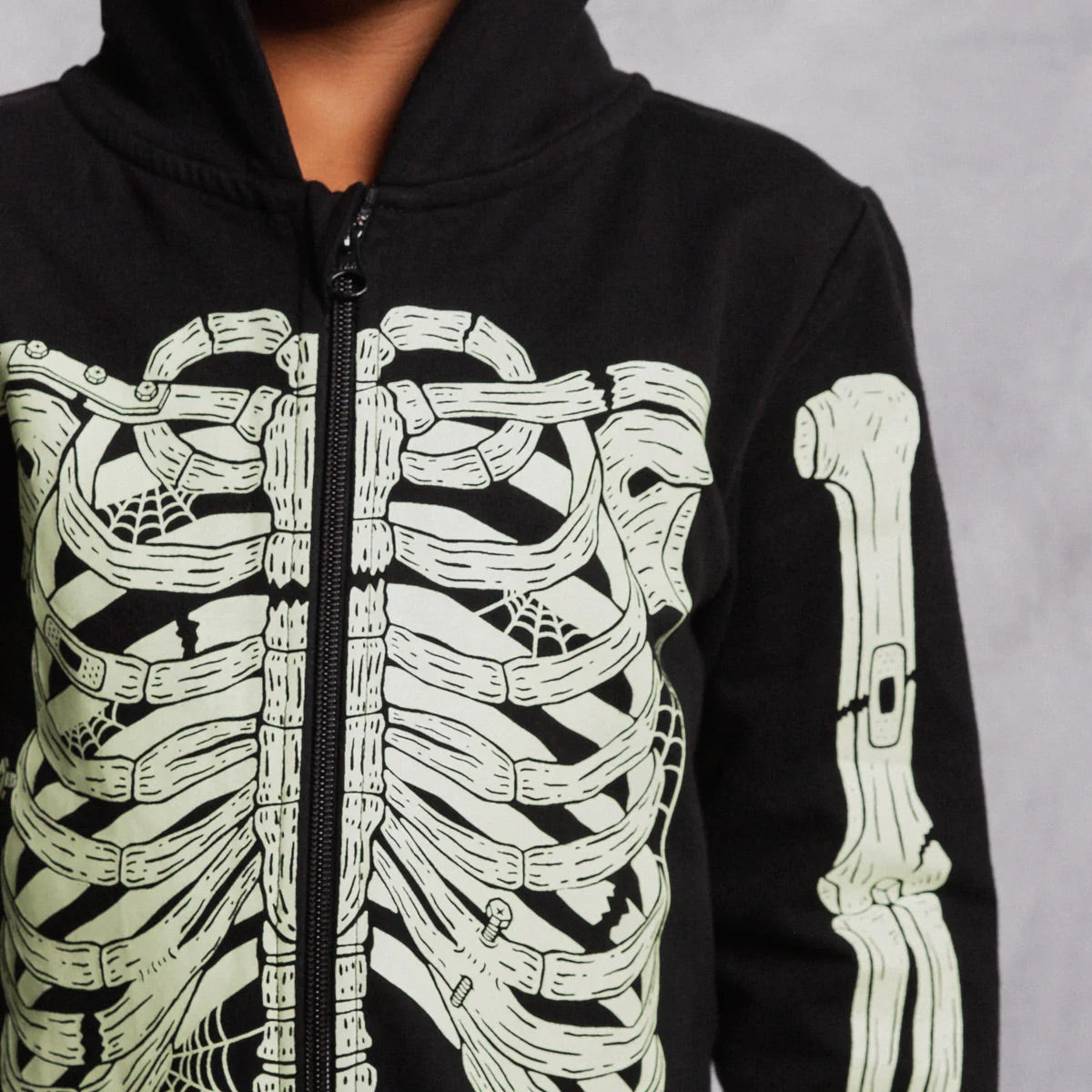 RAGS Zip Jumpsuit Skelly