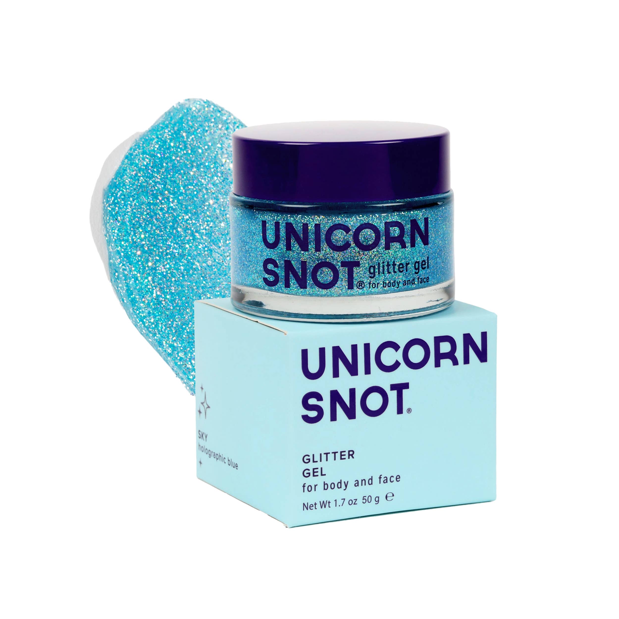 Unicorn Snot Glitter Gel - Sky