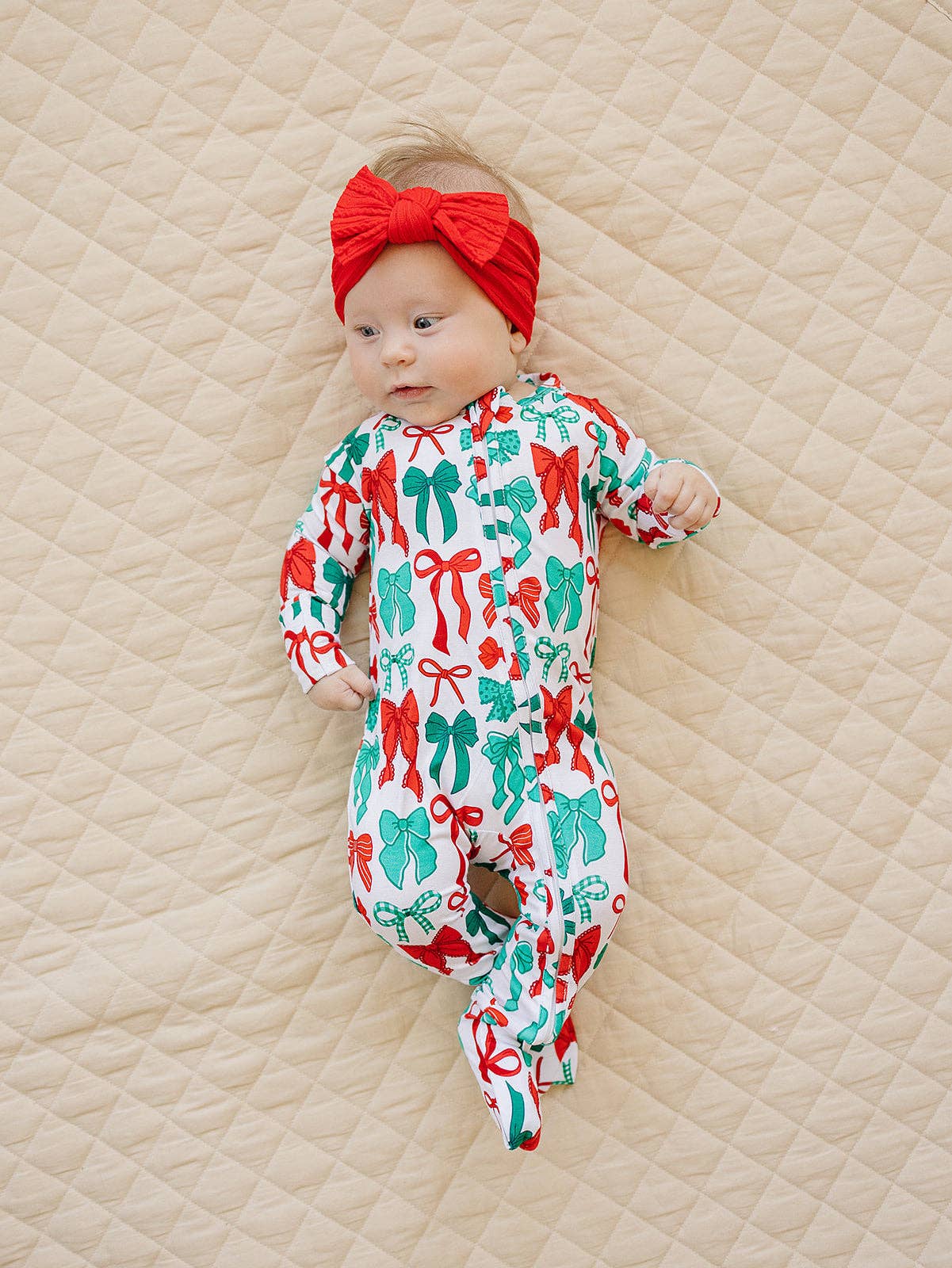 Lucky Panda Kids Bamboo Zip Romper - Merry Bows