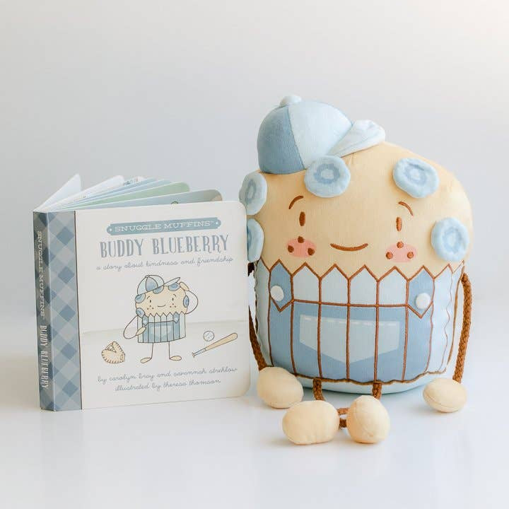 Snuggle Muffins - Buddy Blueberry Book & Snuggler Set