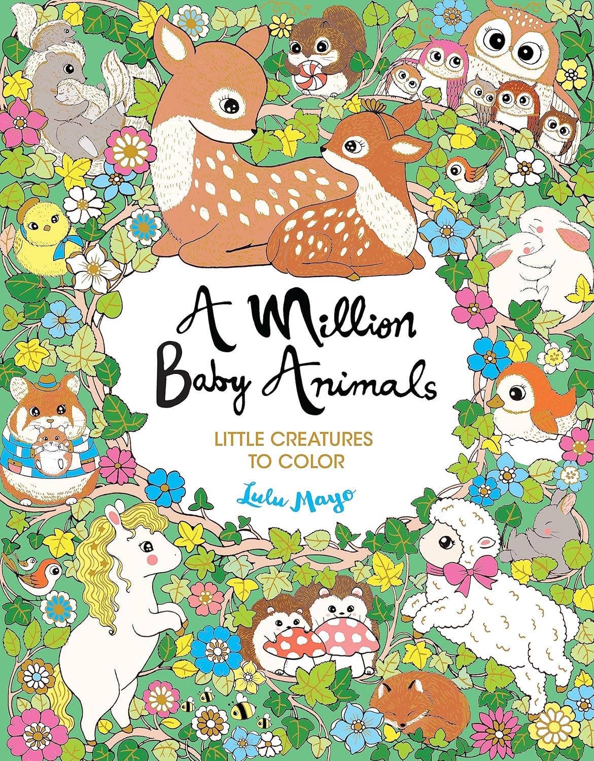 A Million Baby Animals Coloring Book