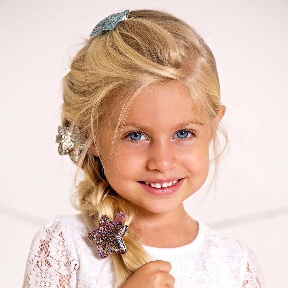 Glitter Star Hair Clip