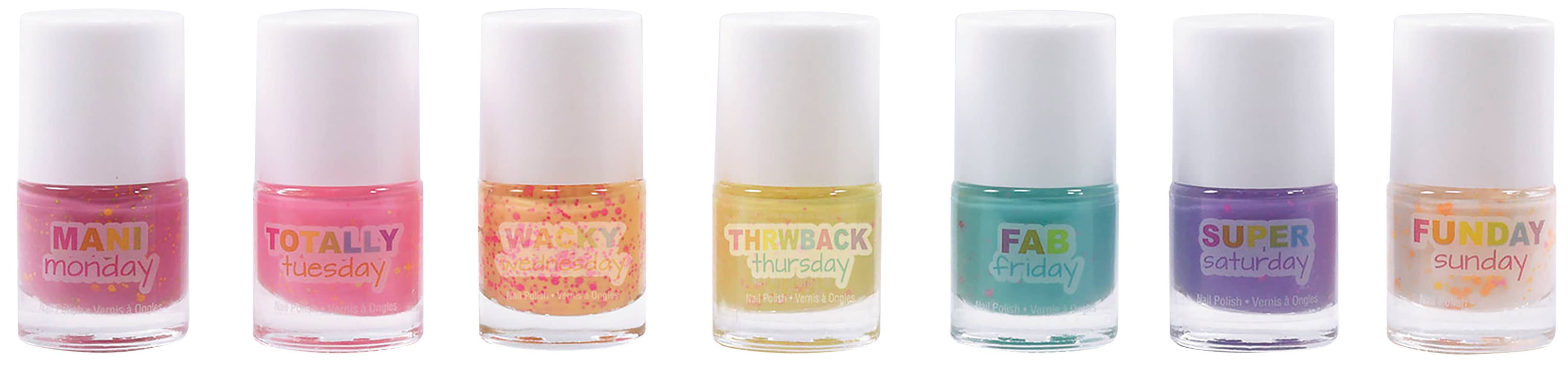 Iscream - Days Of The Week Nail Polish Set