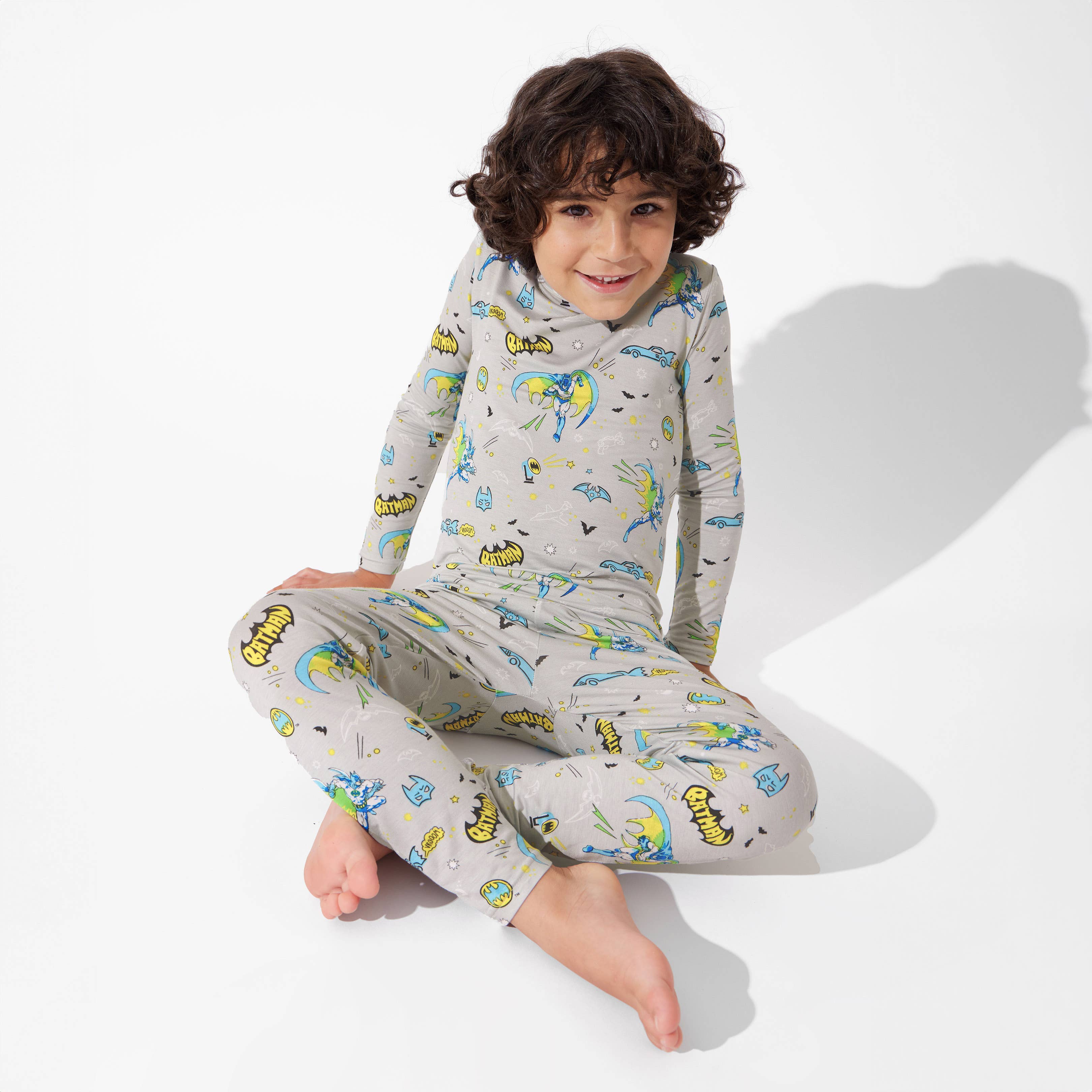 Bellabu Bear - Batman Bamboo Kids Pajamas