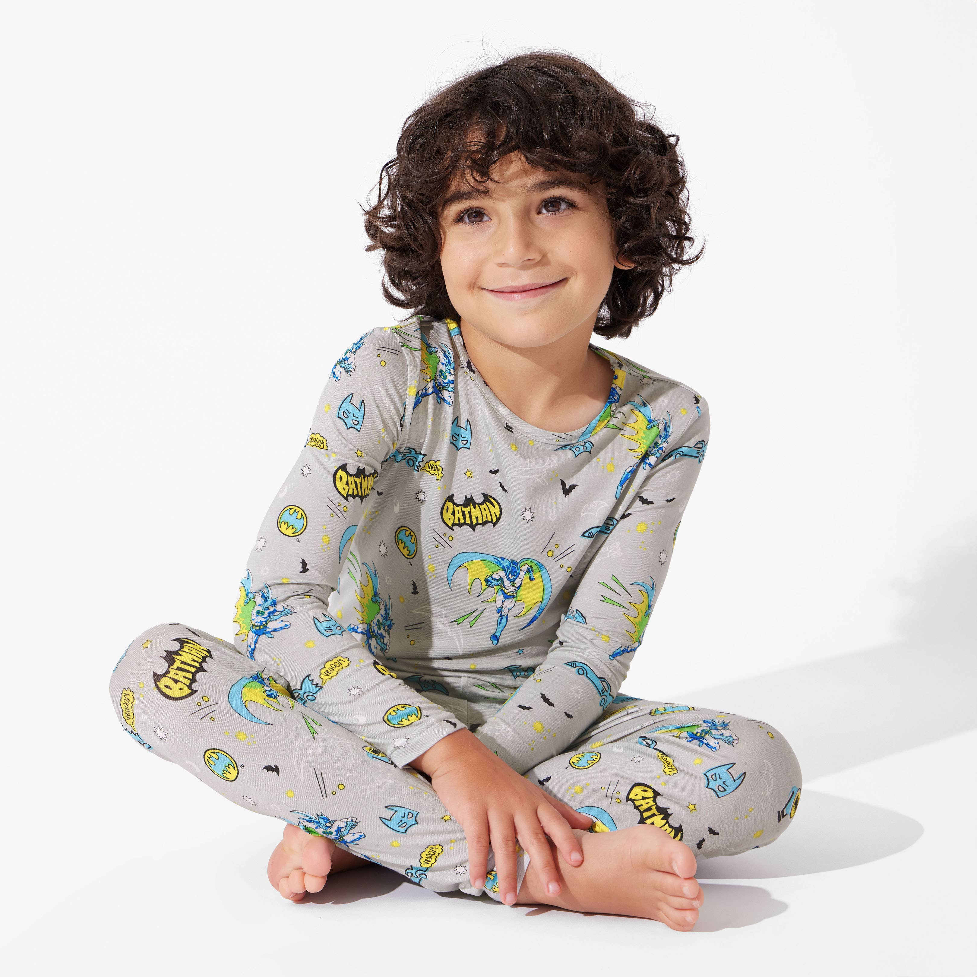 Bellabu Bear - Batman Bamboo Kids Pajamas