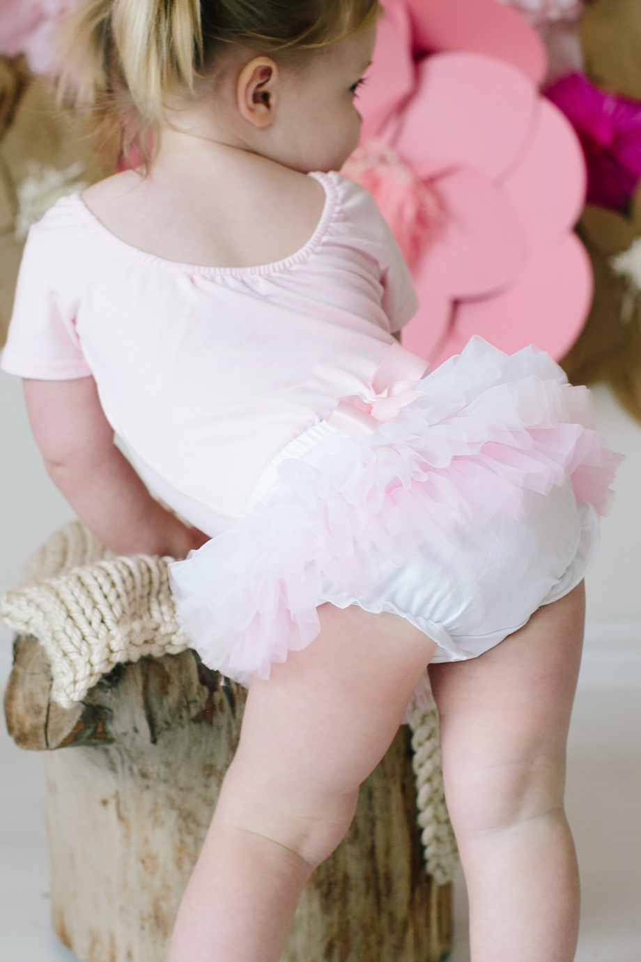 Mila & Rose Ruffle Tutu Bloomer - Pink Ombre