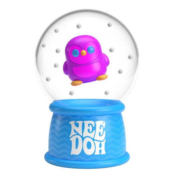 Nee Doh Snow Globe Squishy Fidget Stress Ball Toy