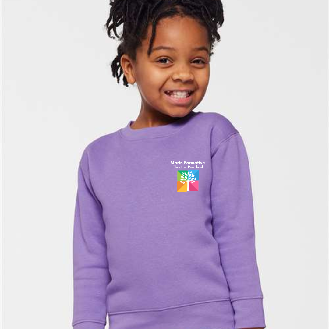 Marin Formative Preschool Crewneck Sweatshirt - Lavender - $36