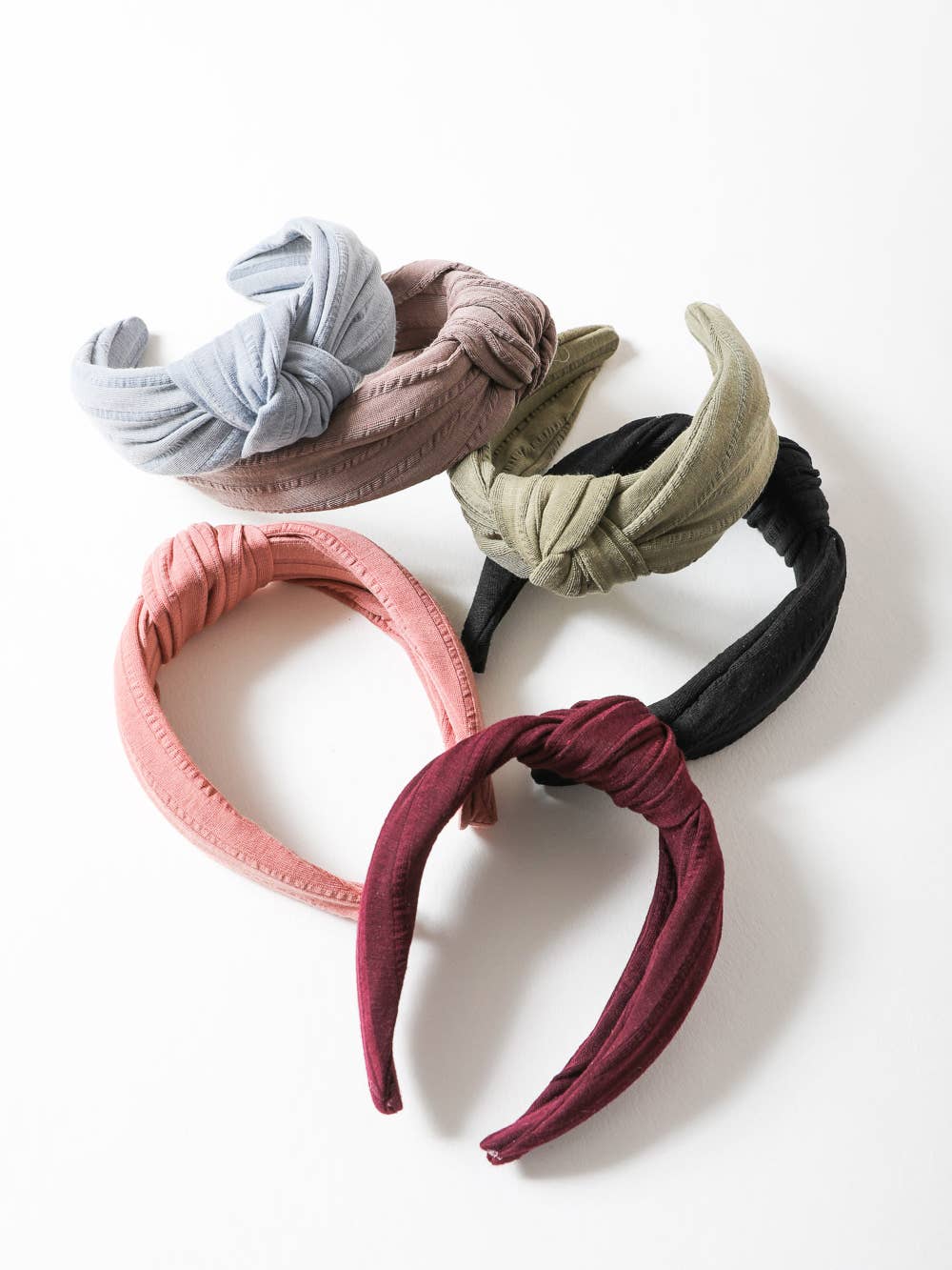 Wide Stripe Topknot Headband (Final Sale)