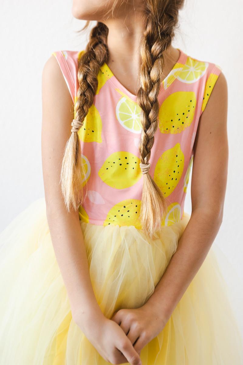 Mila & Rose Tank Tutu Dress - Lemon Squeezy