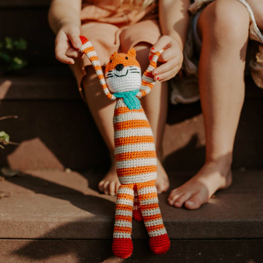 Pebble - Friendly Fox - Woodland-Themed Stuffed Animal