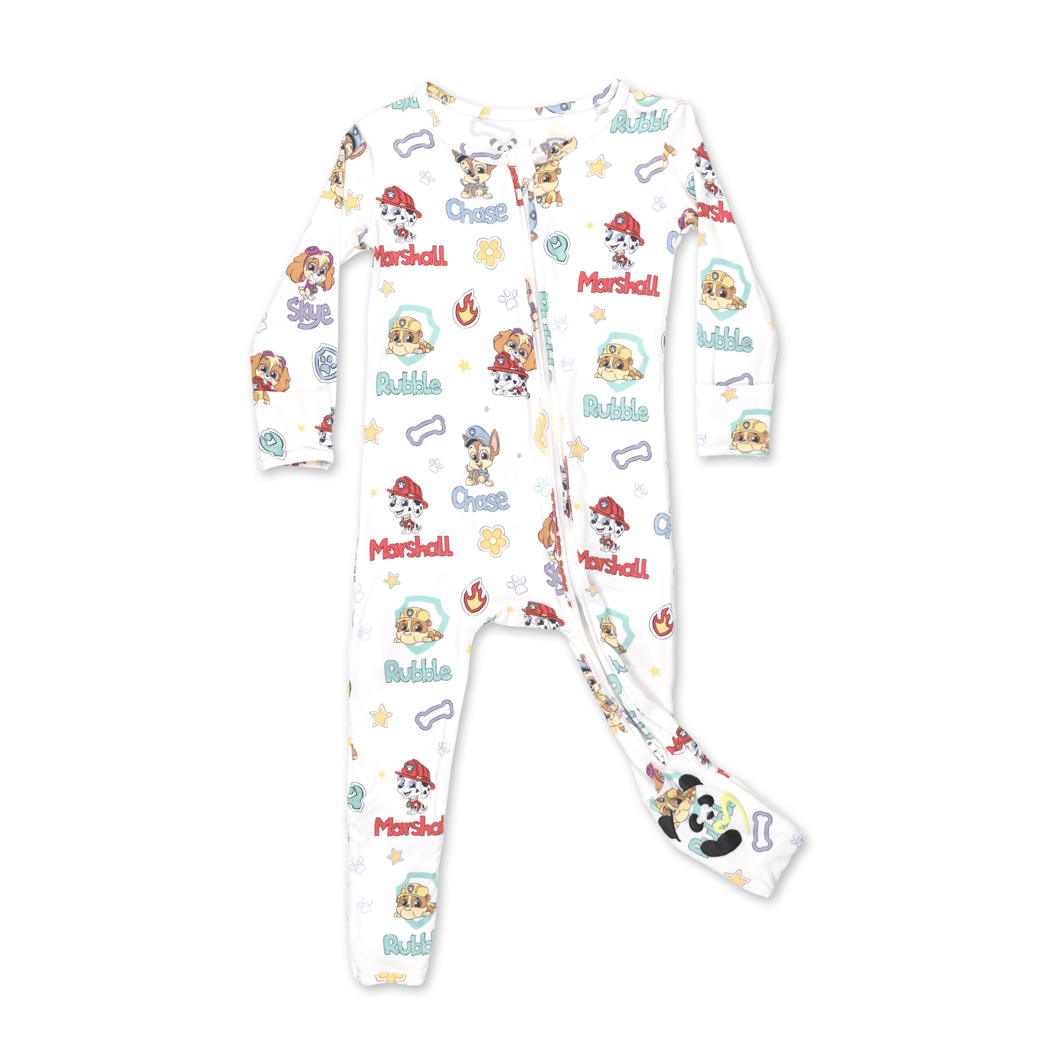 Bellabu Bear - PAW Patrol: Playful Pups Bamboo Convertible Footie