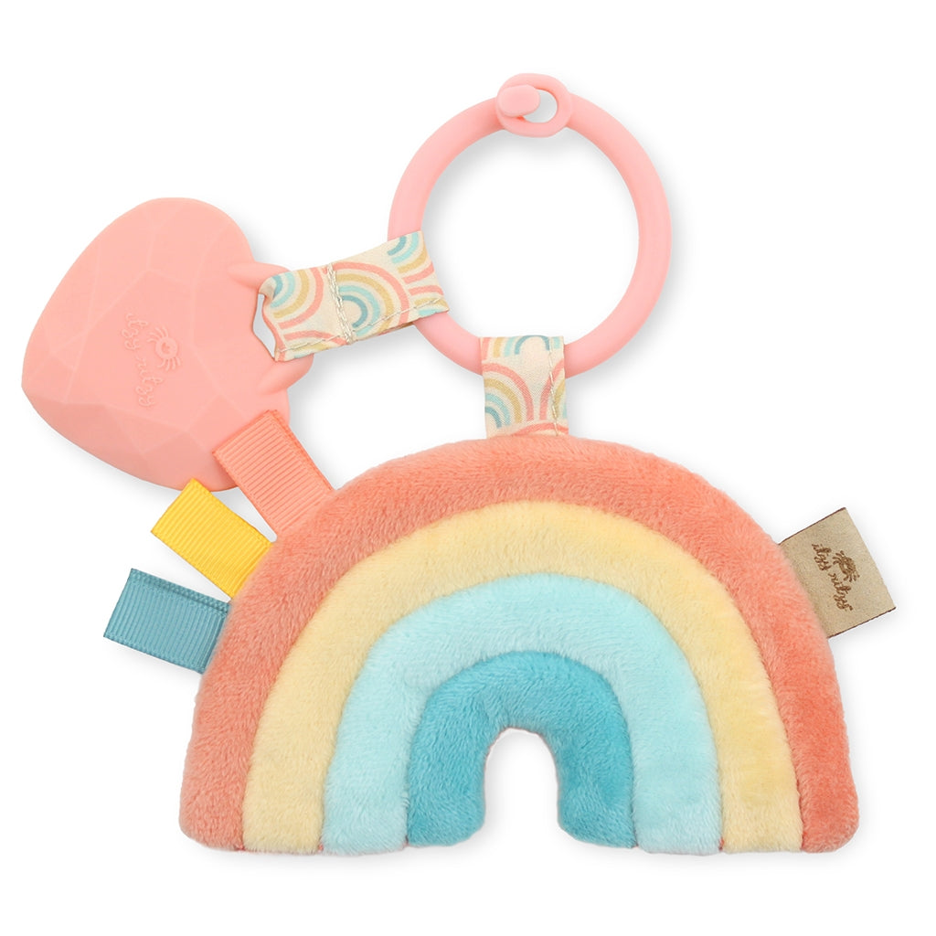 Itzy Ritzy Itzy Pal™ Plush + Teether - Rainbow