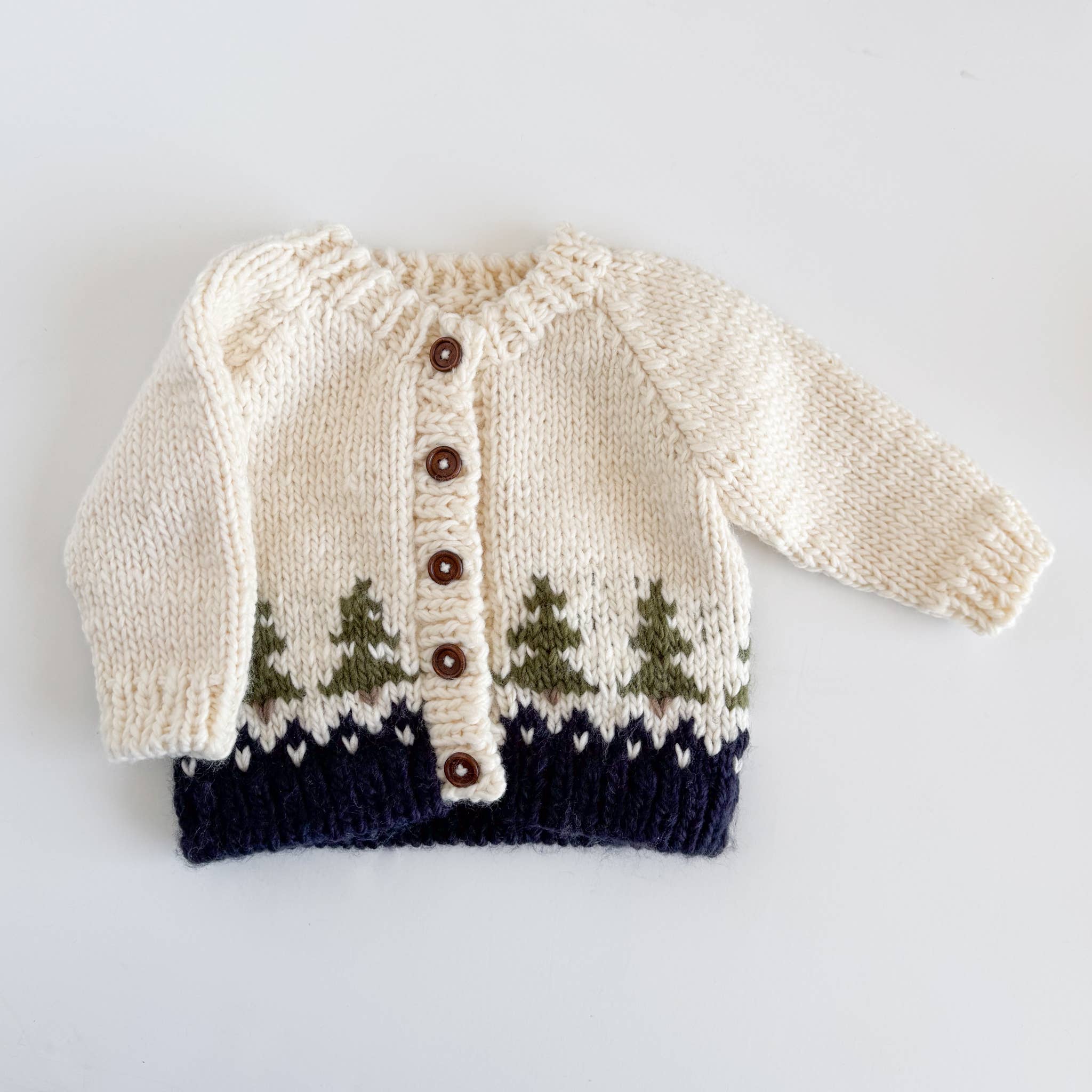 Figgy Friends Tree Cardigan Sweater