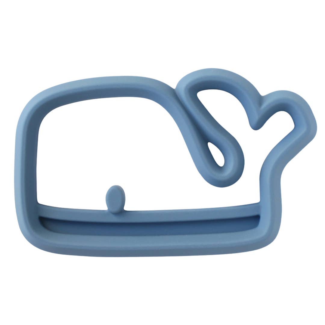 Itzy Ritzy Silicone Baby Teether - Whale
