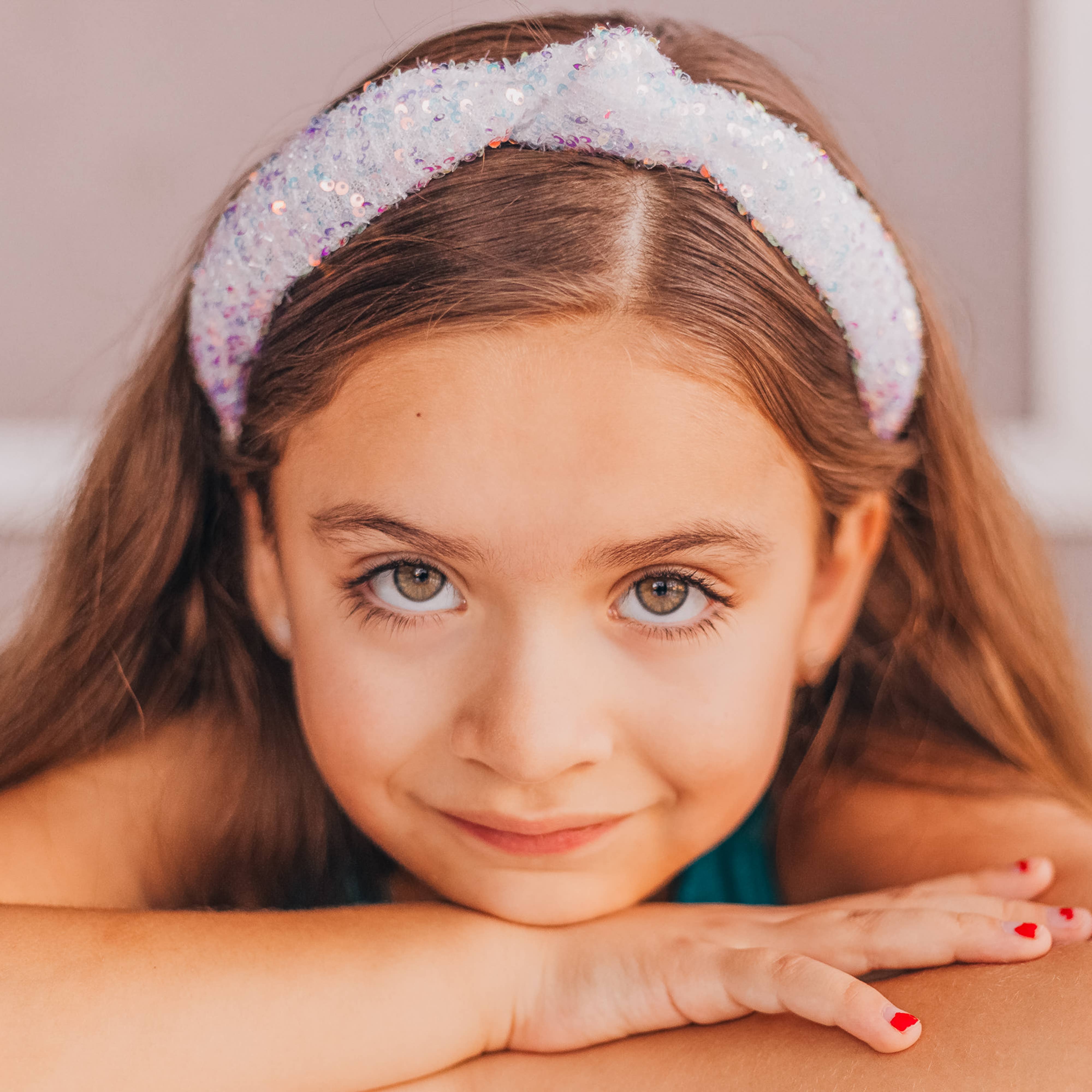 Knotted Sequin Headband