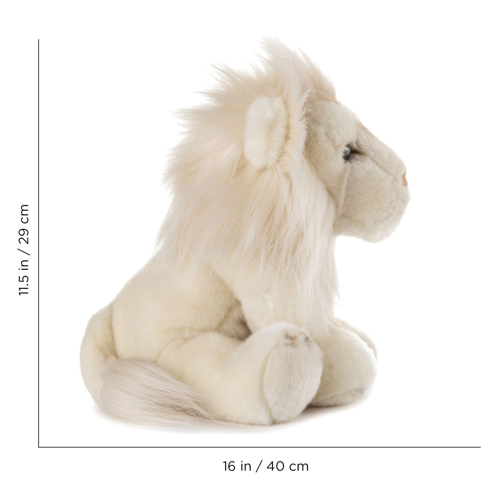 Stuffed Animal - White Lion