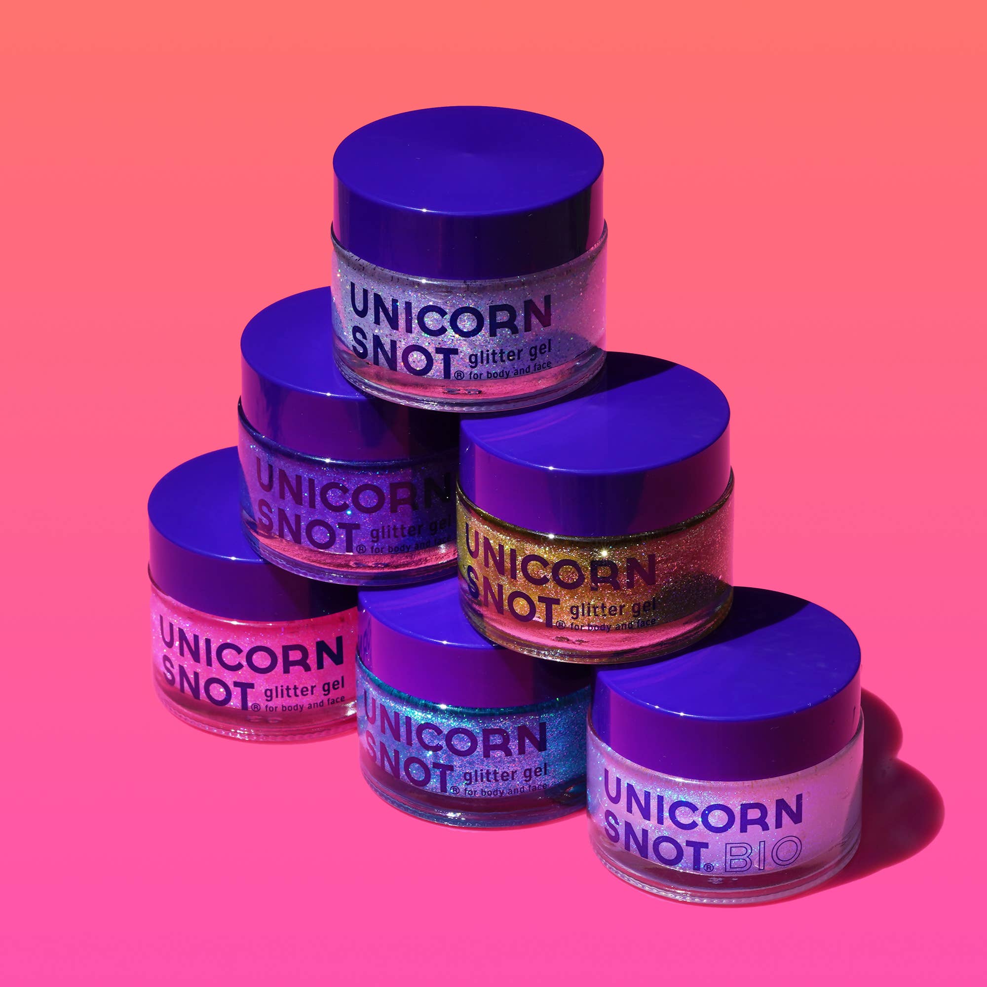 Unicorn Snot Glitter Gel - Flamingo