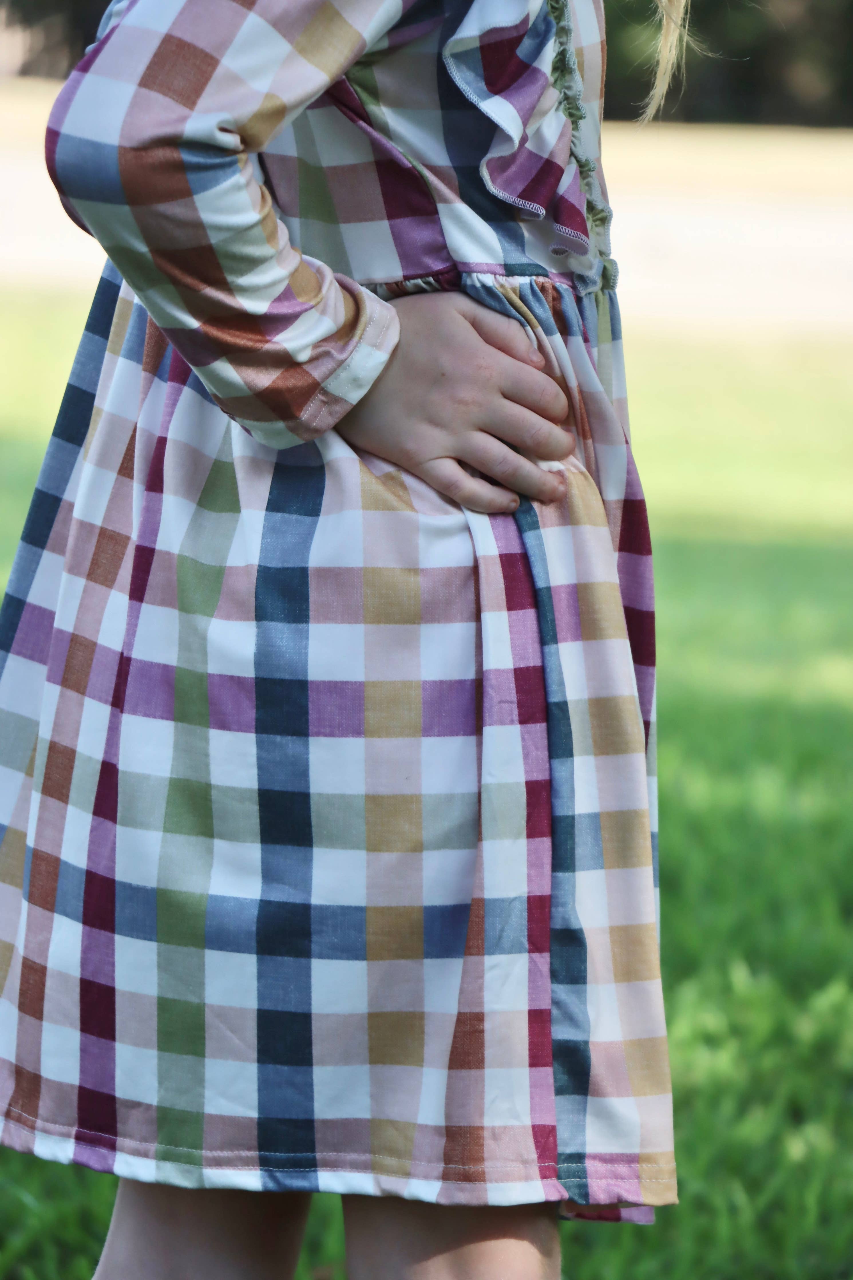 Fall Plaid Dress