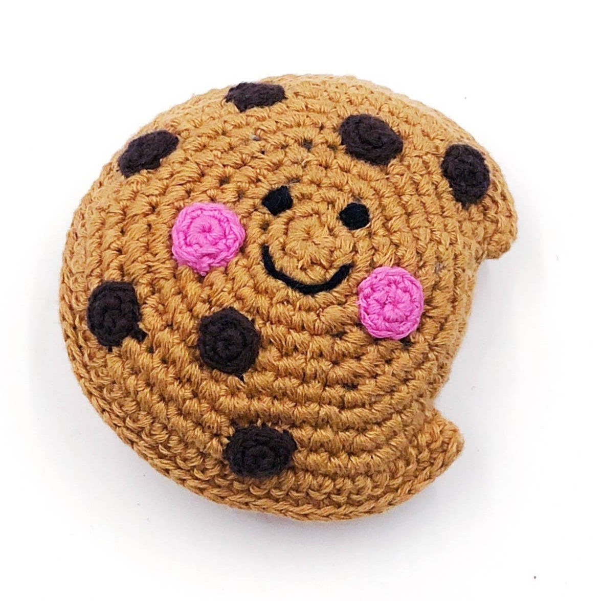 Pebble - Pretend Play Food Rattle - Chocolate Chip Cookie