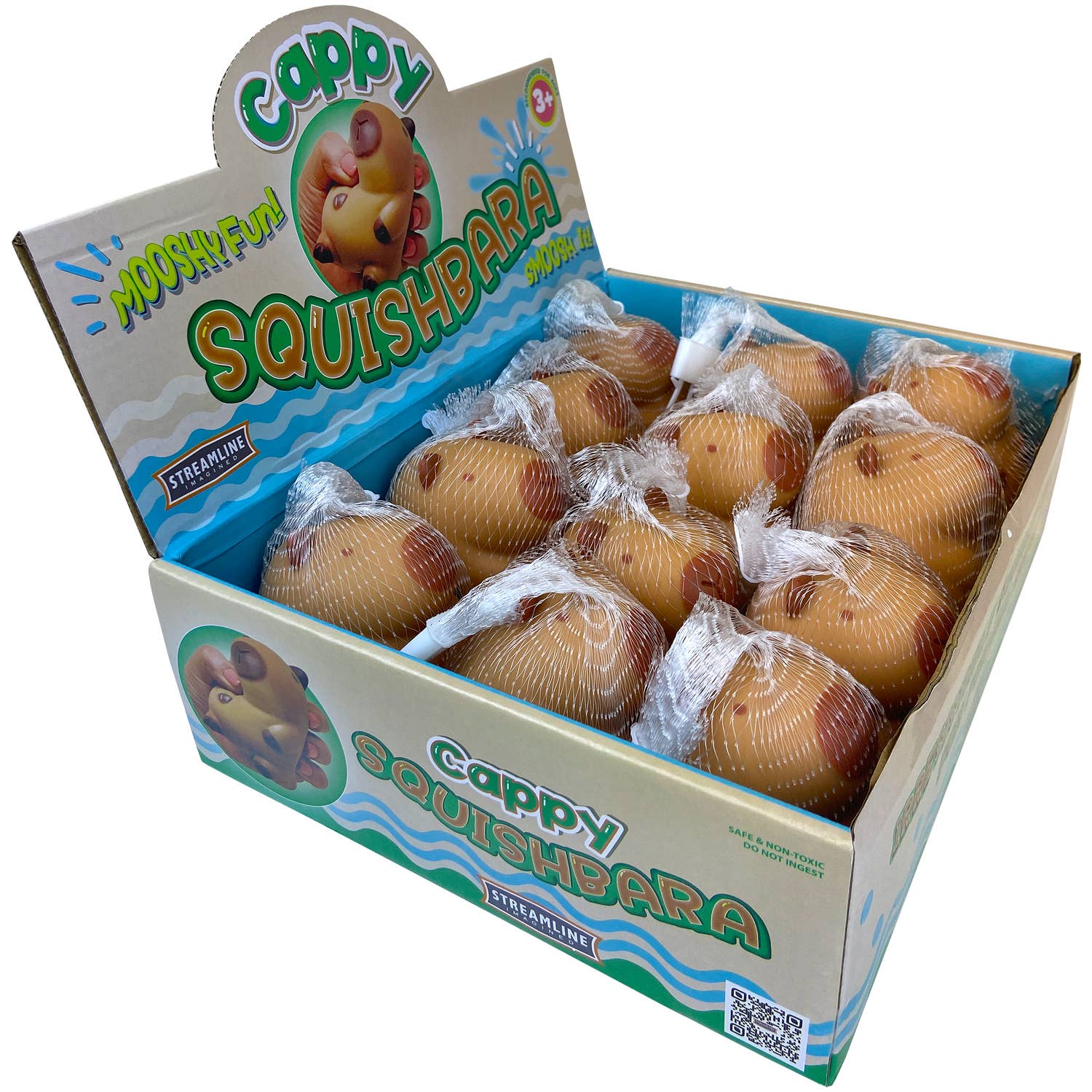 Streamline - Capybara Squeeze Toy