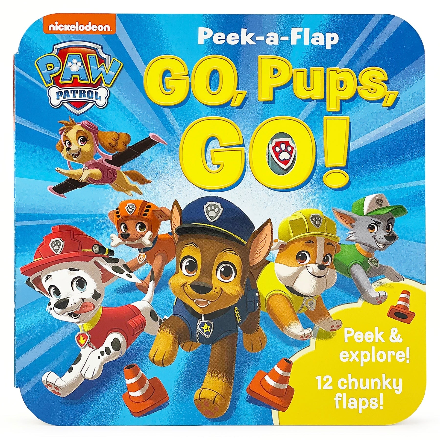 Paw Patrol Go, Pups, Go! Board Book
