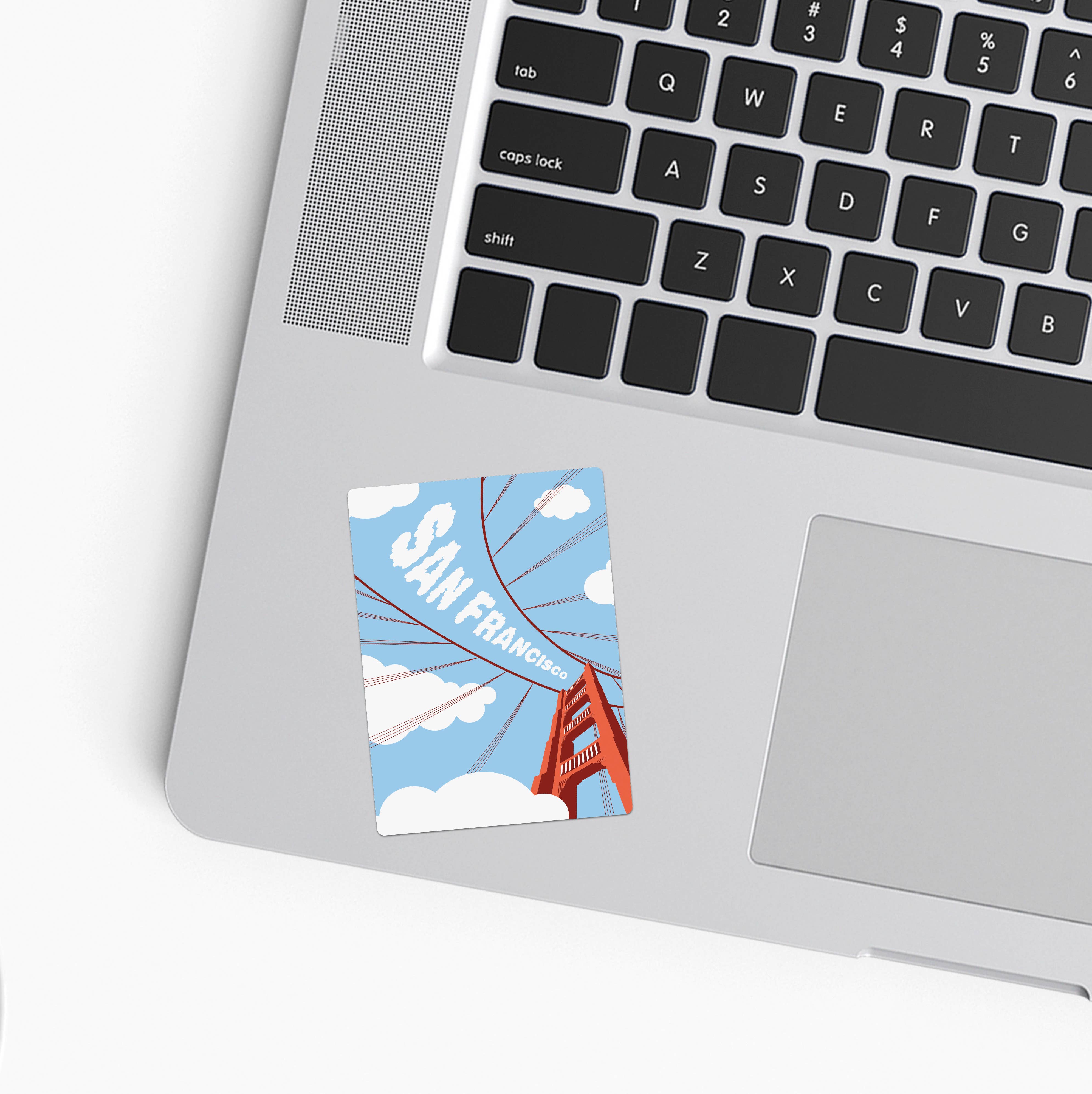 Sweet Bippy Press - Golden Gate Bridge Sticker