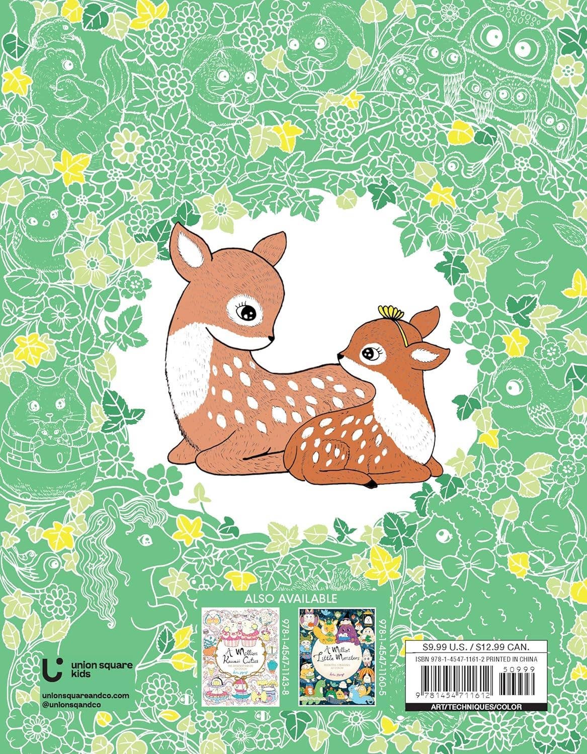 A Million Baby Animals Coloring Book