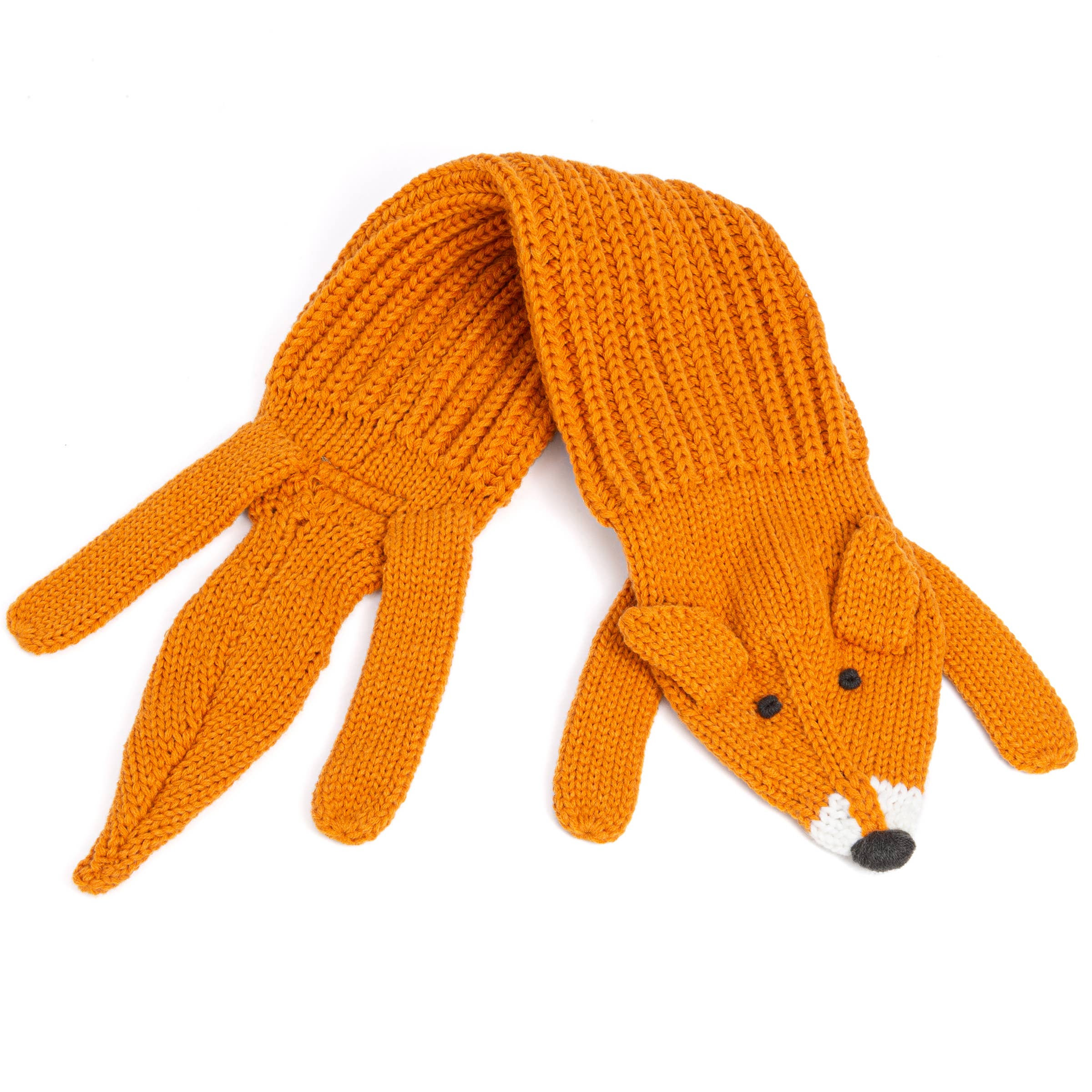 Knitted Fox Scarf