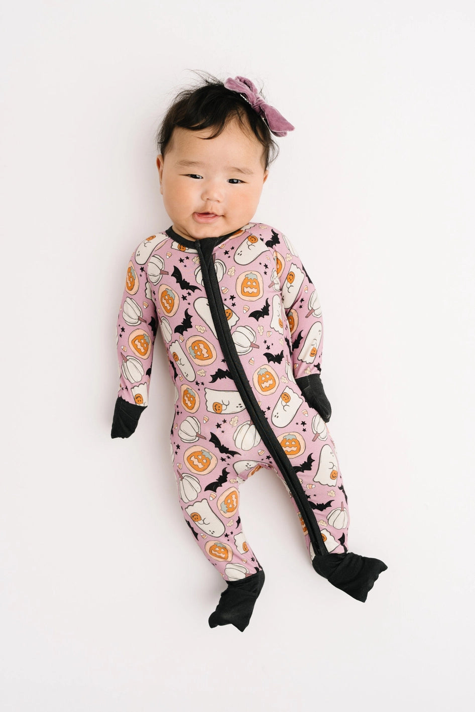 Little One Shop Bamboo Convertible Romper - Boo Crew (Final Sale)