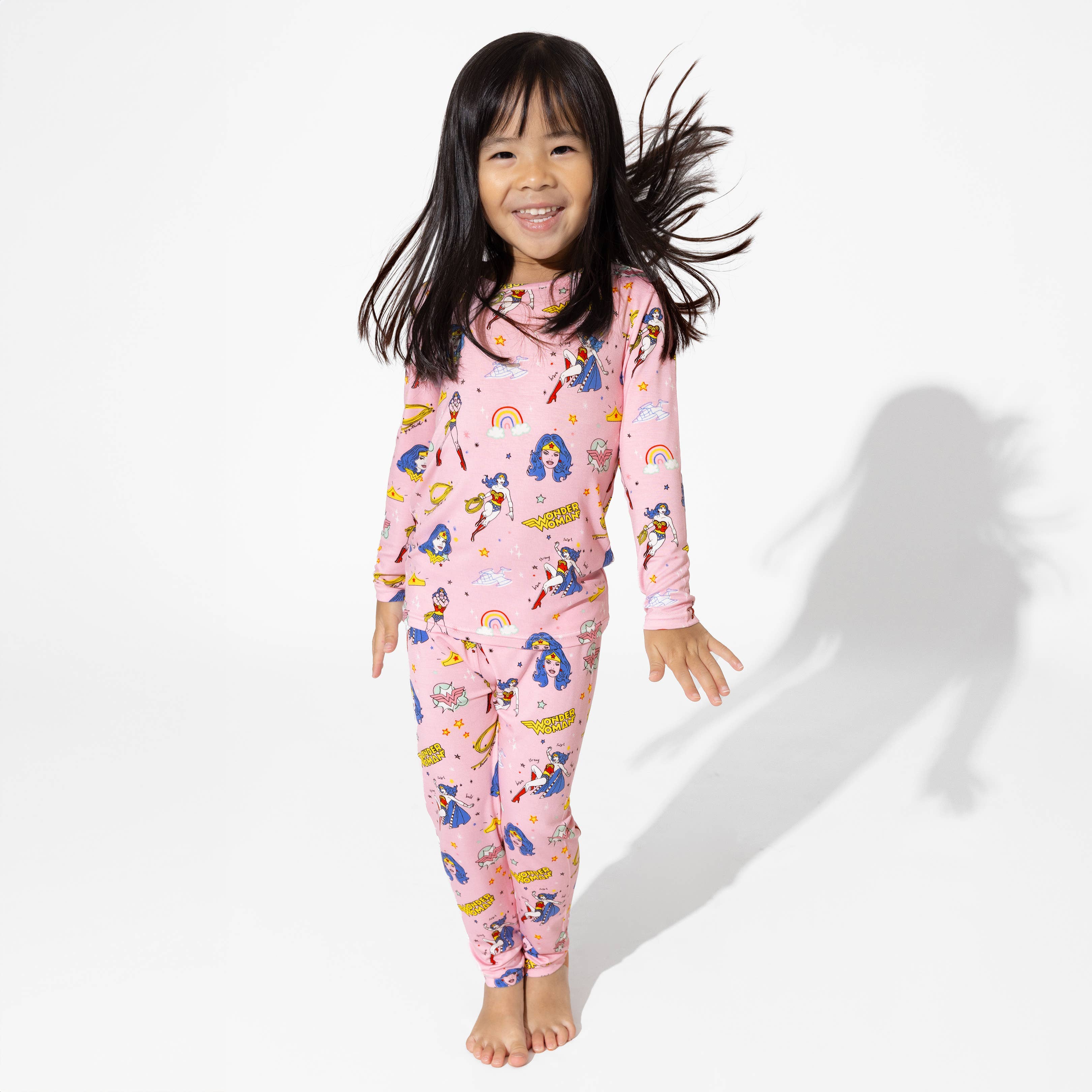 Bellabu Bear - Wonder Woman Bamboo Kids Pajamas