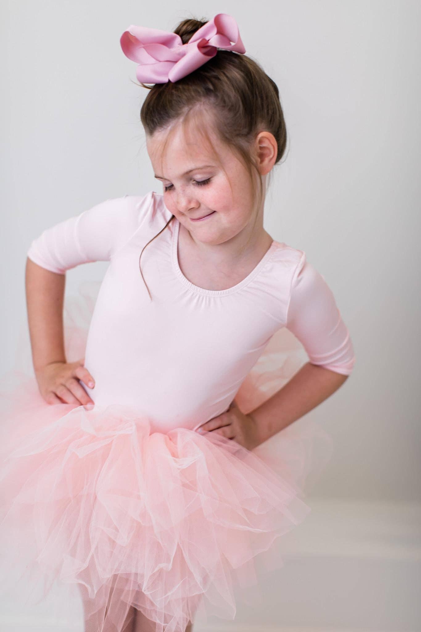 Mila & Rose - Ballet Pink 3/4 Tutu Leotard