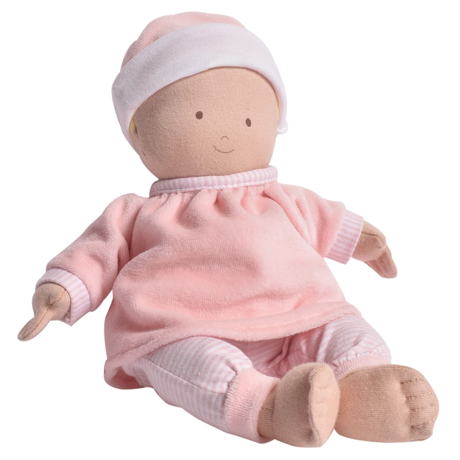 Bonikka Cherub Baby Girl Doll in Pink Dress