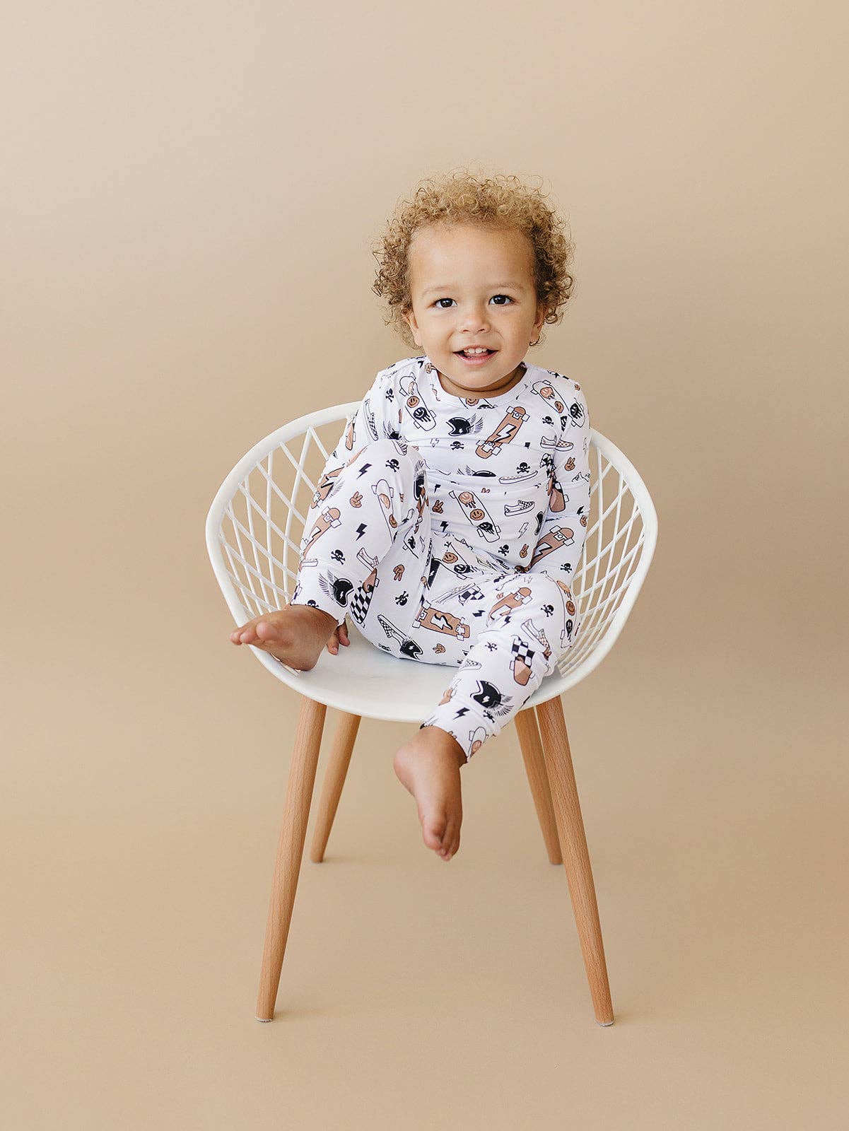 Lucky Panda Kids Bamboo Two Piece Set - Sk8er