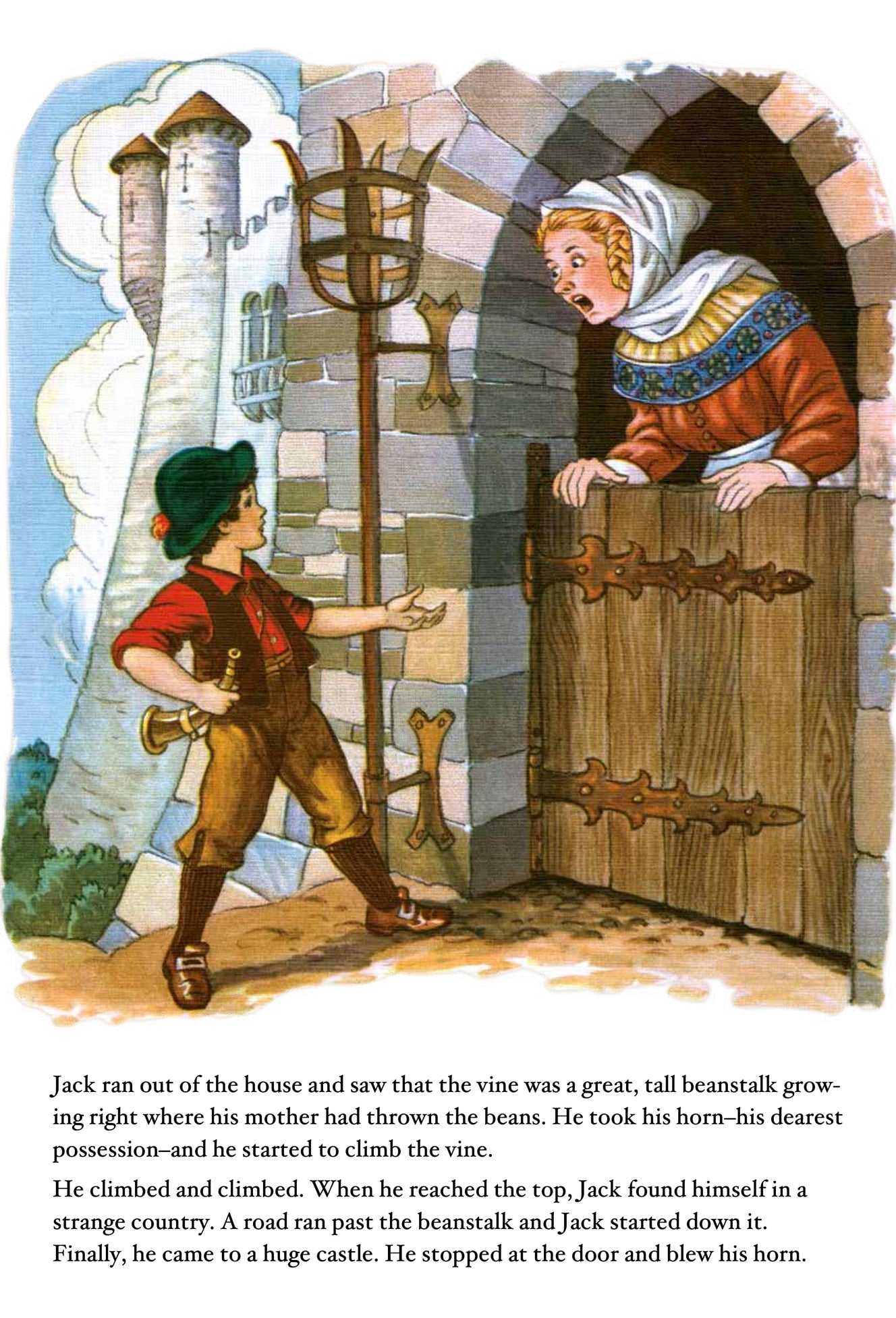 Jack And The Beanstalk Vintage Picture Book
