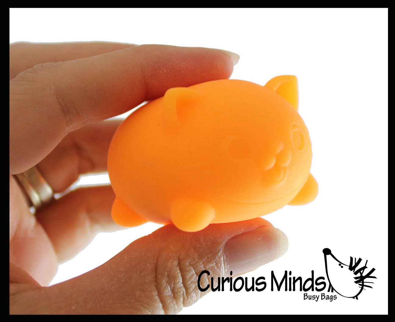 NeeDoh Teenie Cool Cat Groovy Soft Doh Filled Stretch Ball