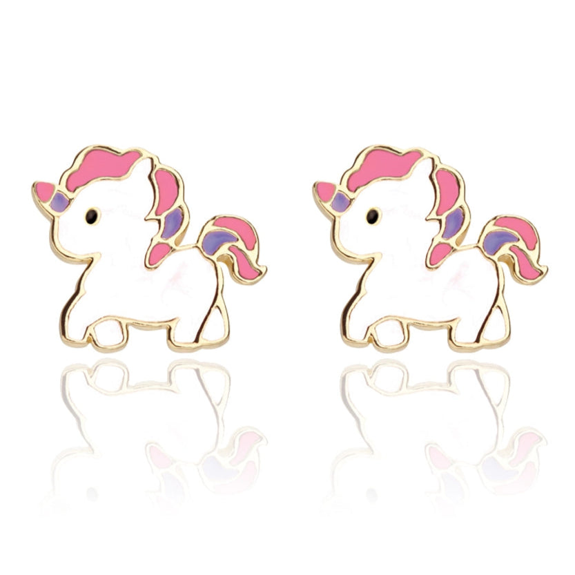 Girl Nation Earrings - Magical Unicorn