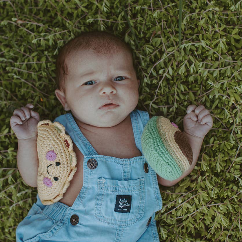 Pebble - Taco Pretend Play Food Rattle