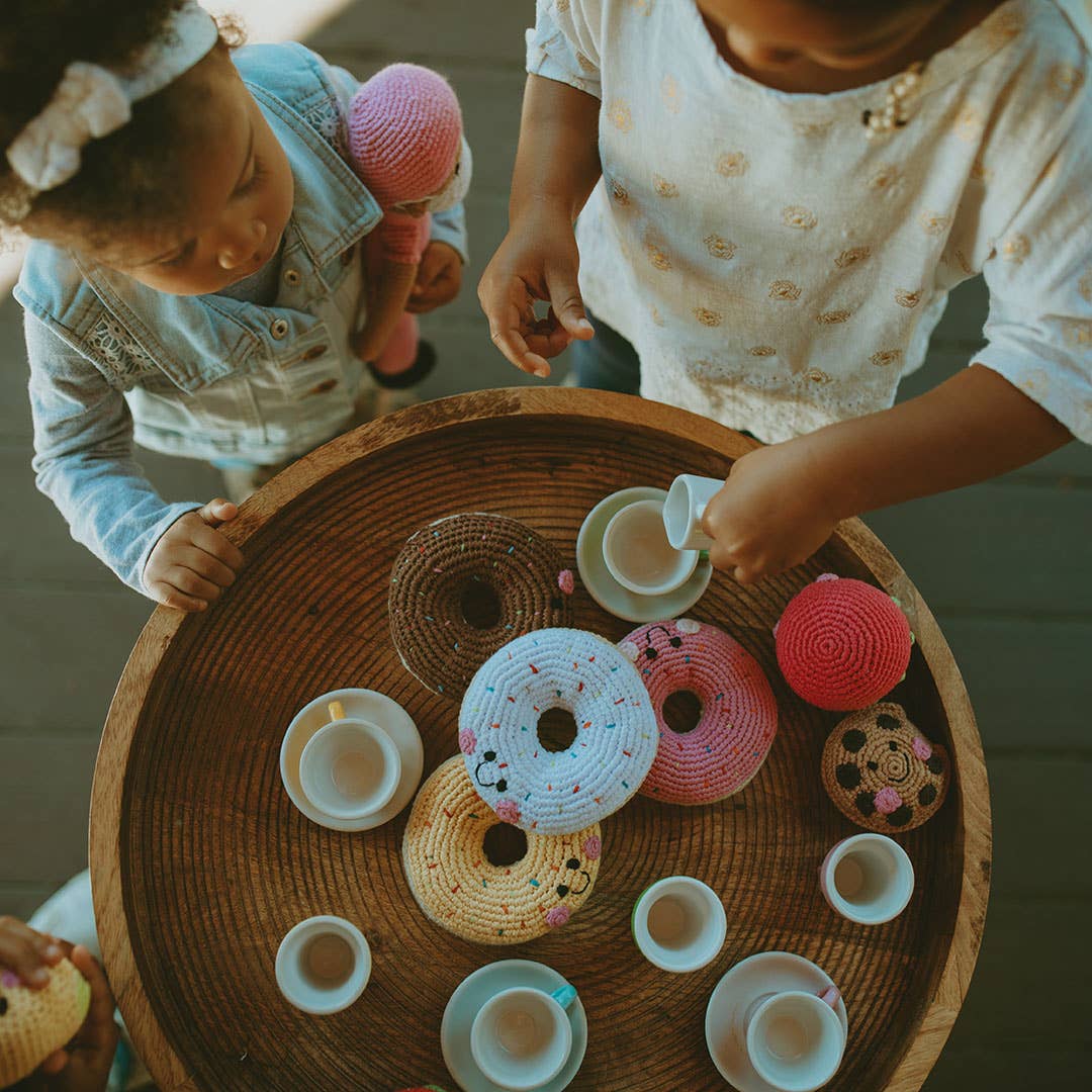 Pebble - Pretend Play Food Rattle - Chocolate Chip Cookie