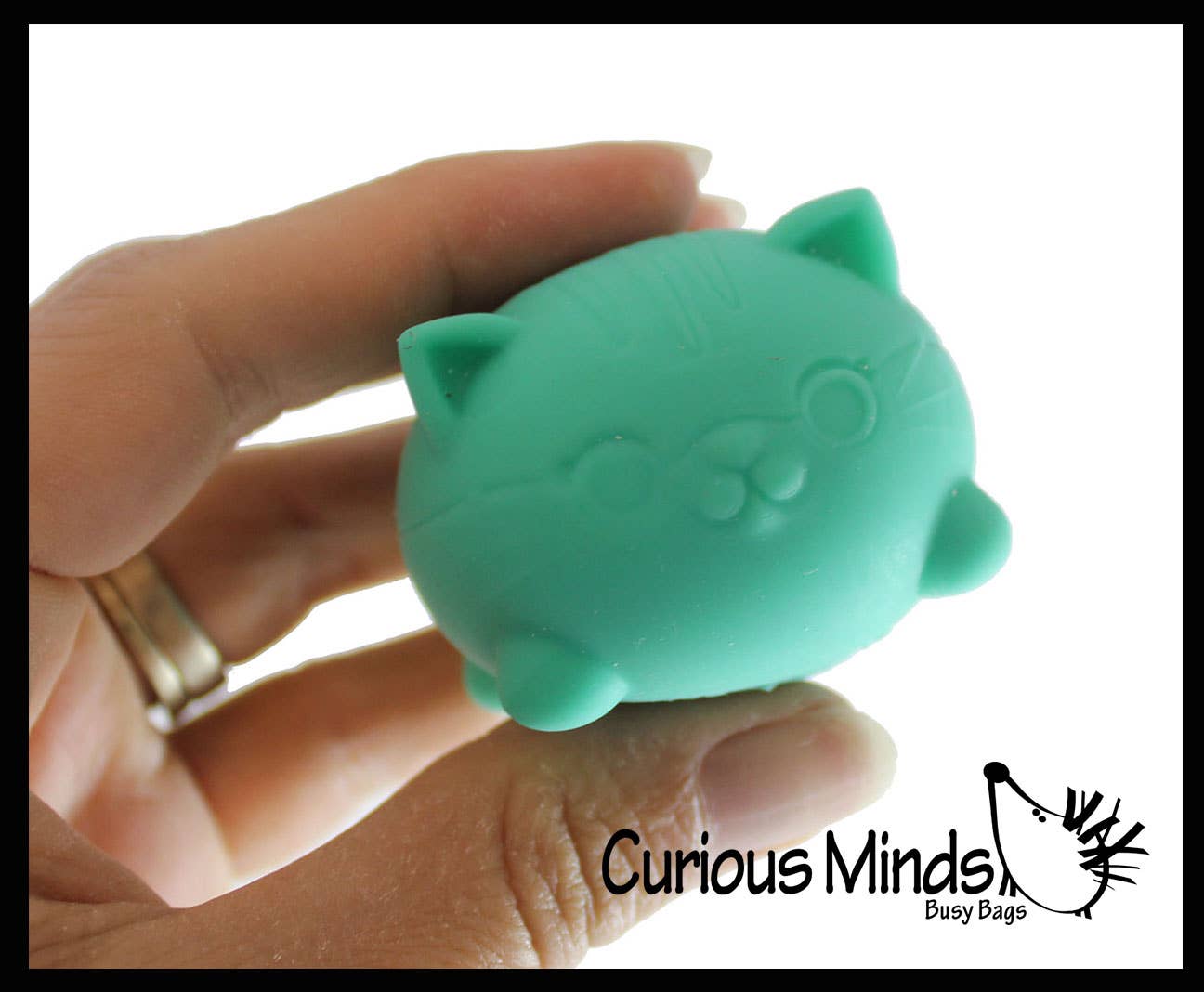 NeeDoh Teenie Cool Cat Groovy Soft Doh Filled Stretch Ball