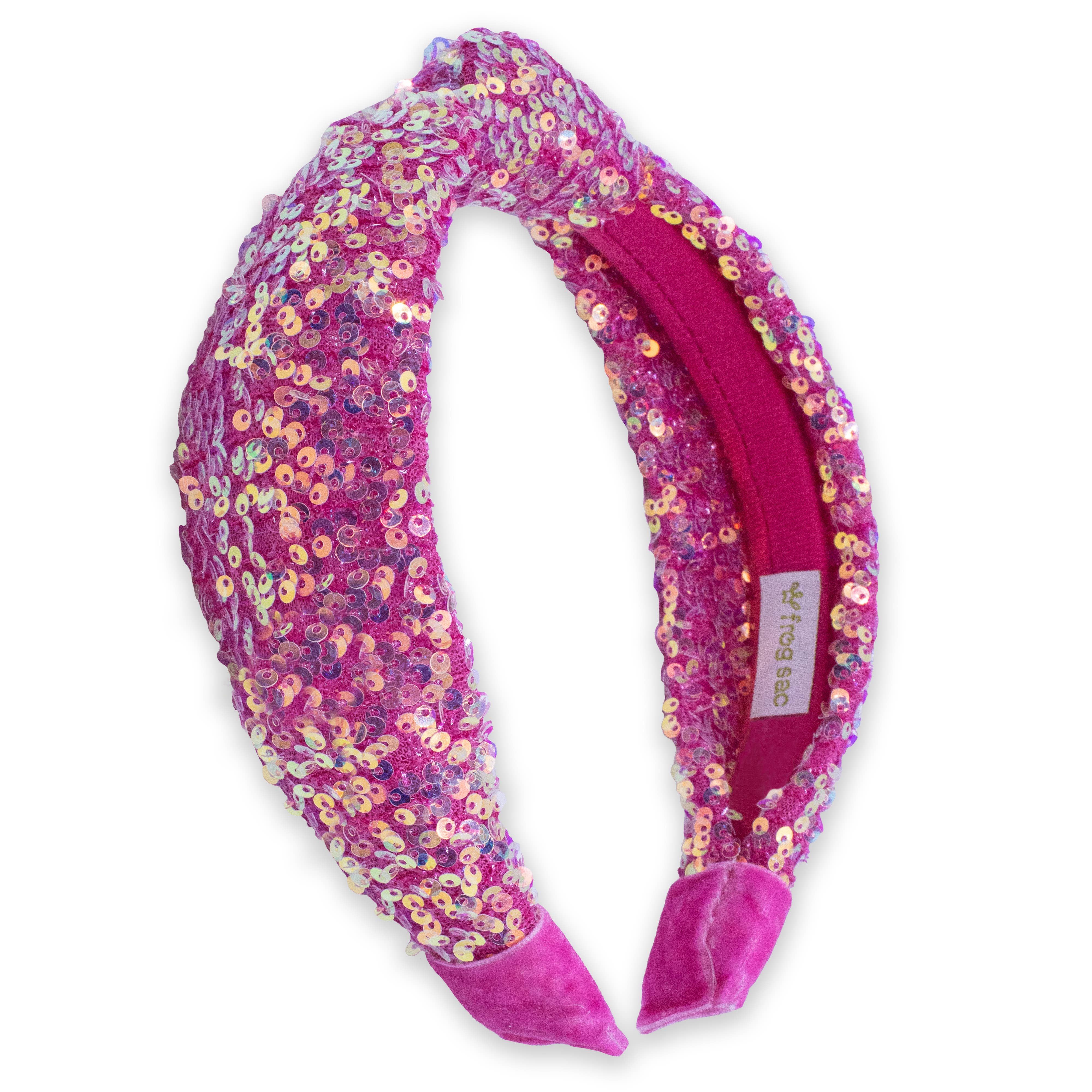 Knotted Sequin Headband