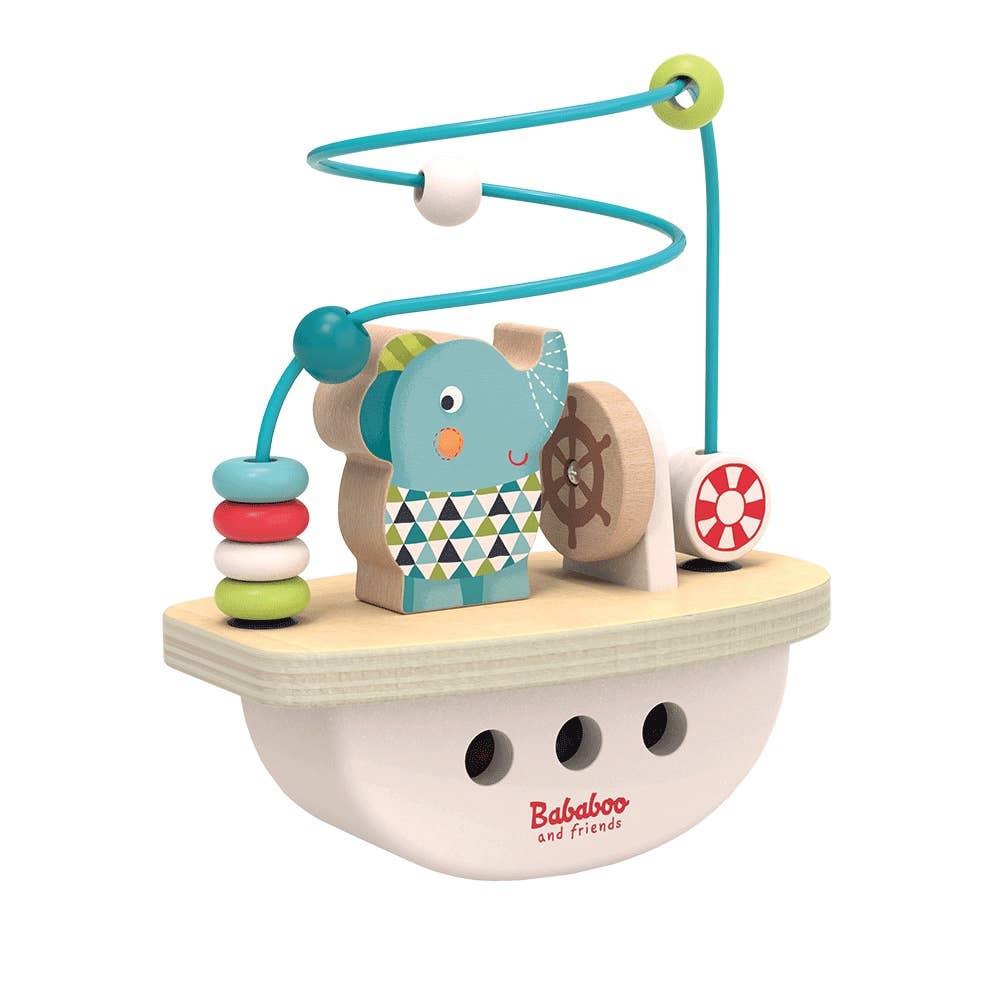 Bababoo and friends® - Elephant Lolo's Boat Bead Maze